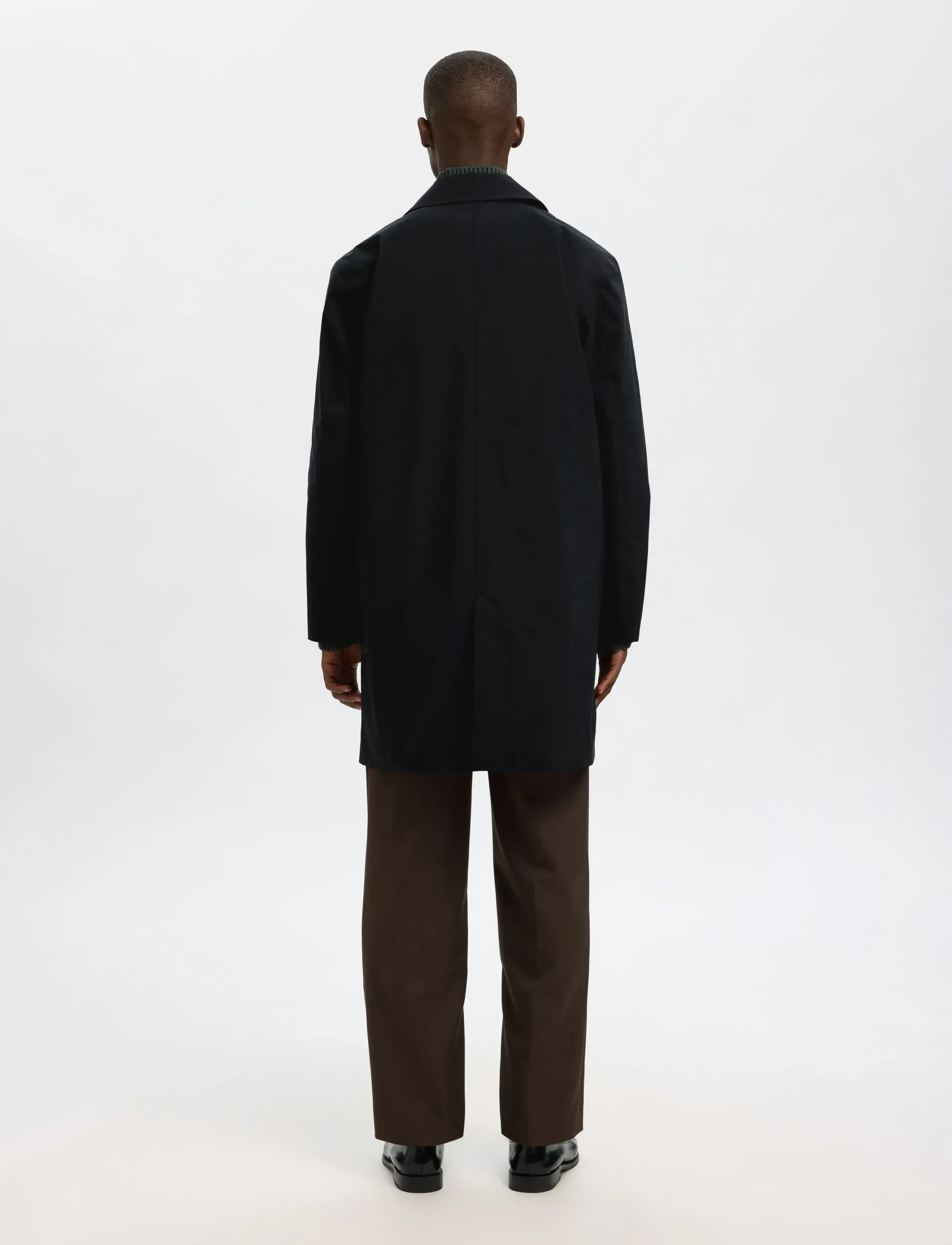 Selected - SLHSILAS URBAN TECH CARCOAT - kevyet päällystakit - black - 2