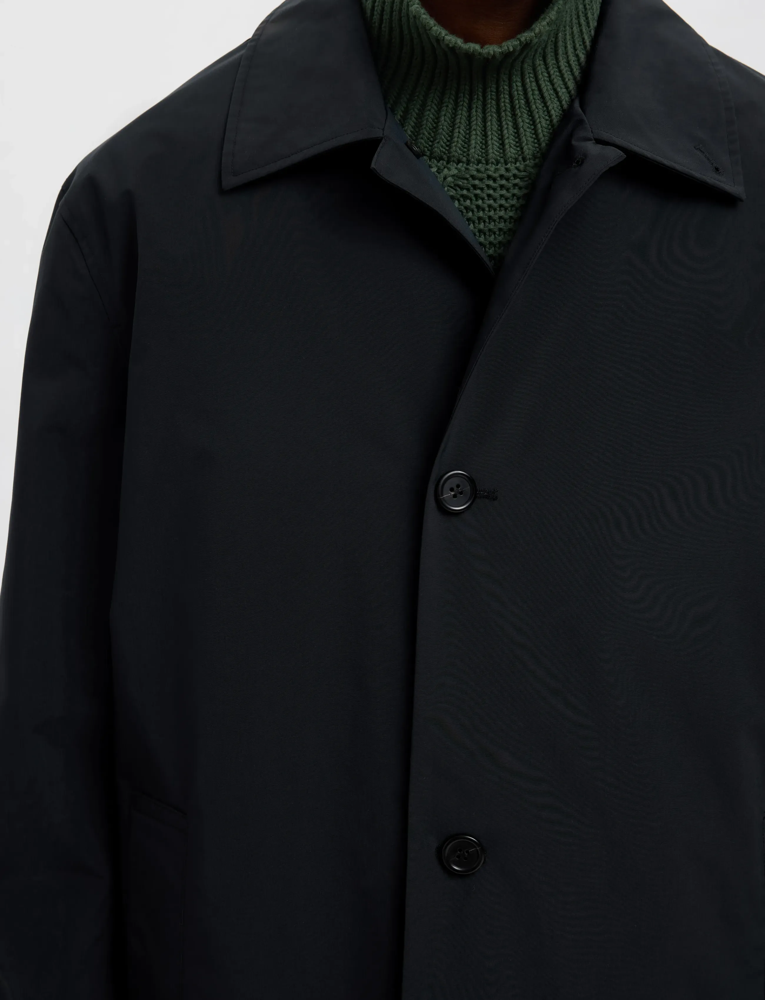 Selected - SLHSILAS URBAN TECH CARCOAT - kevyet päällystakit - black - 4