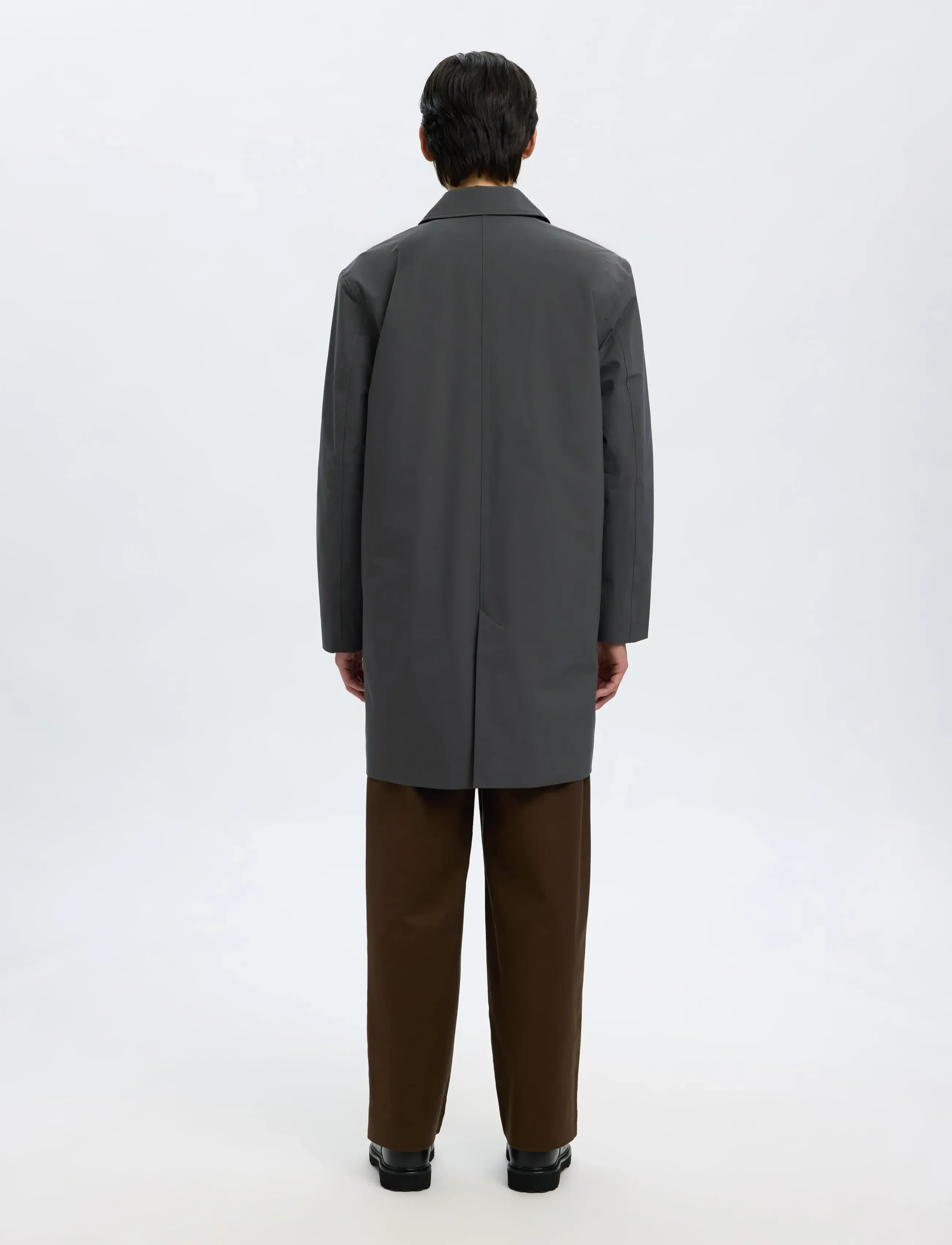 Selected - SLHSILAS URBAN TECH CARCOAT - leichte mäntel - kambaba - 3