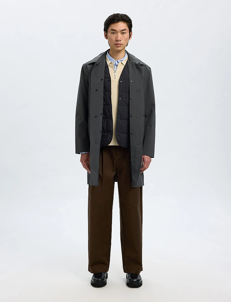 Selected - SLHSILAS URBAN TECH CARCOAT - tunna rockar - kambaba - 4