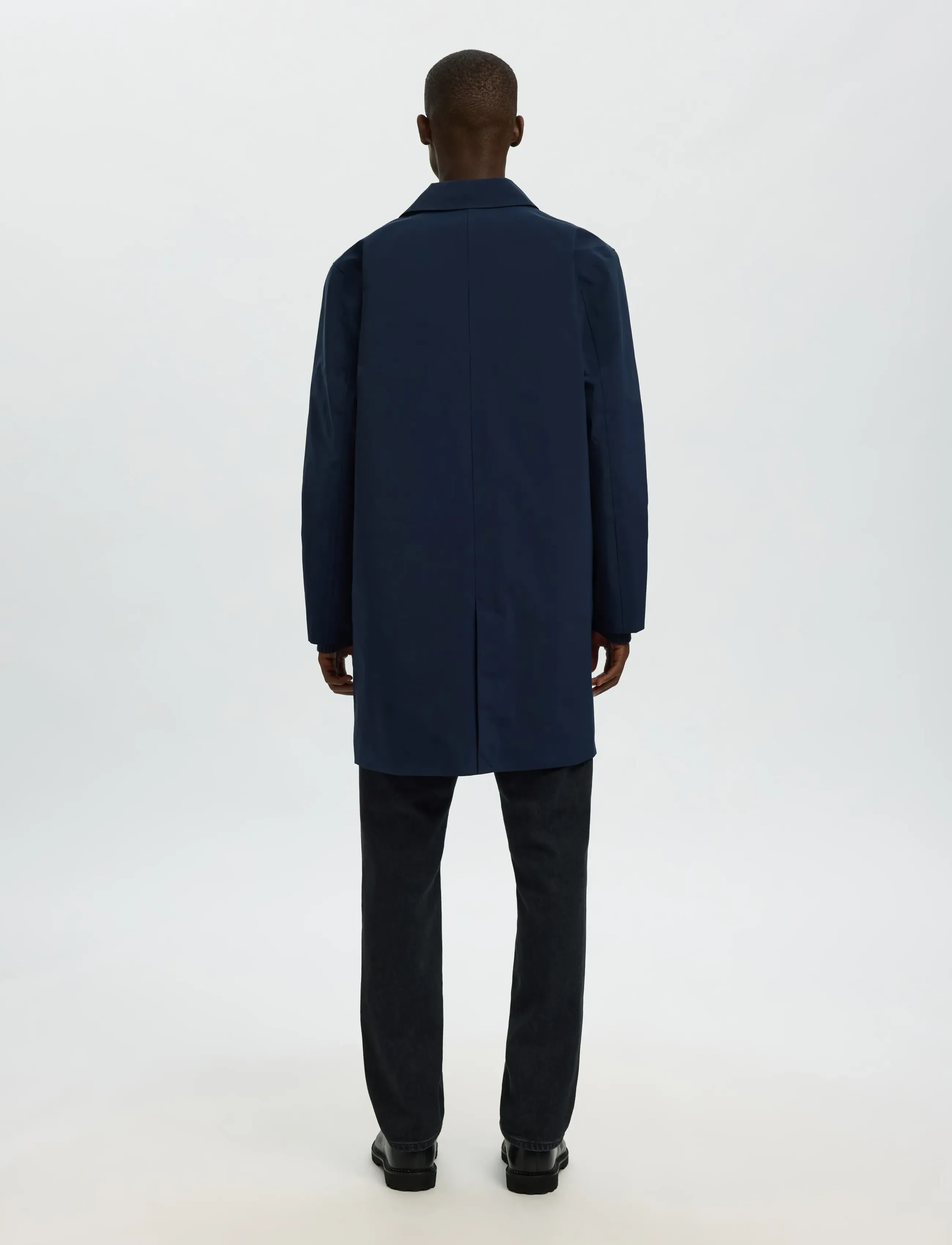 Selected - SLHSILAS URBAN TECH CARCOAT - ploni paltai - sky captain - 2