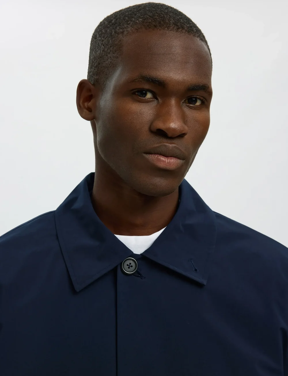 Selected - SLHSILAS URBAN TECH CARCOAT - tunna rockar - sky captain - 3