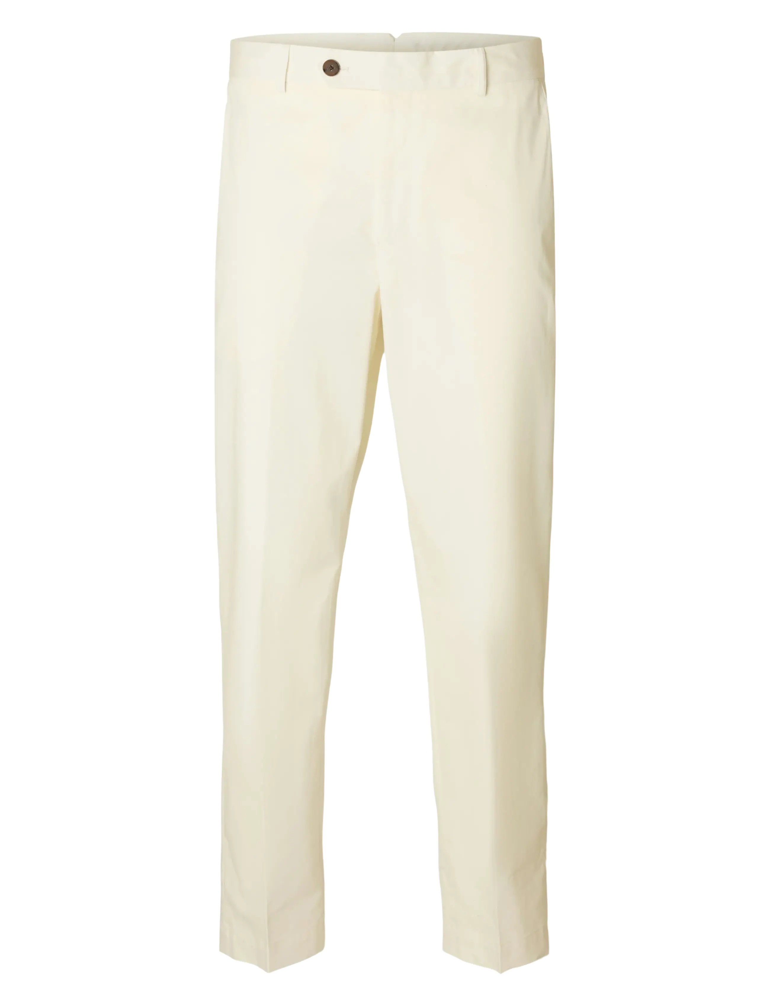 Selected SLHREG-TANGER TRS - Hosen - EGRET / cream