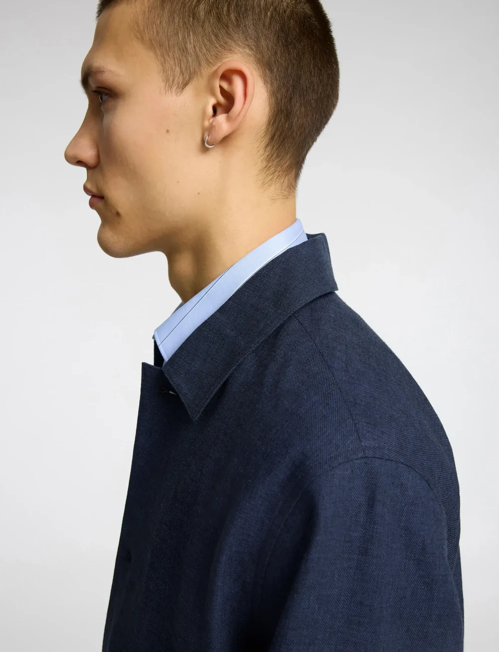 Selected - SLHREG-MALIK SUN HYBRID BLZ - Ühe rinnatisega pintsakud - dark navy - 3