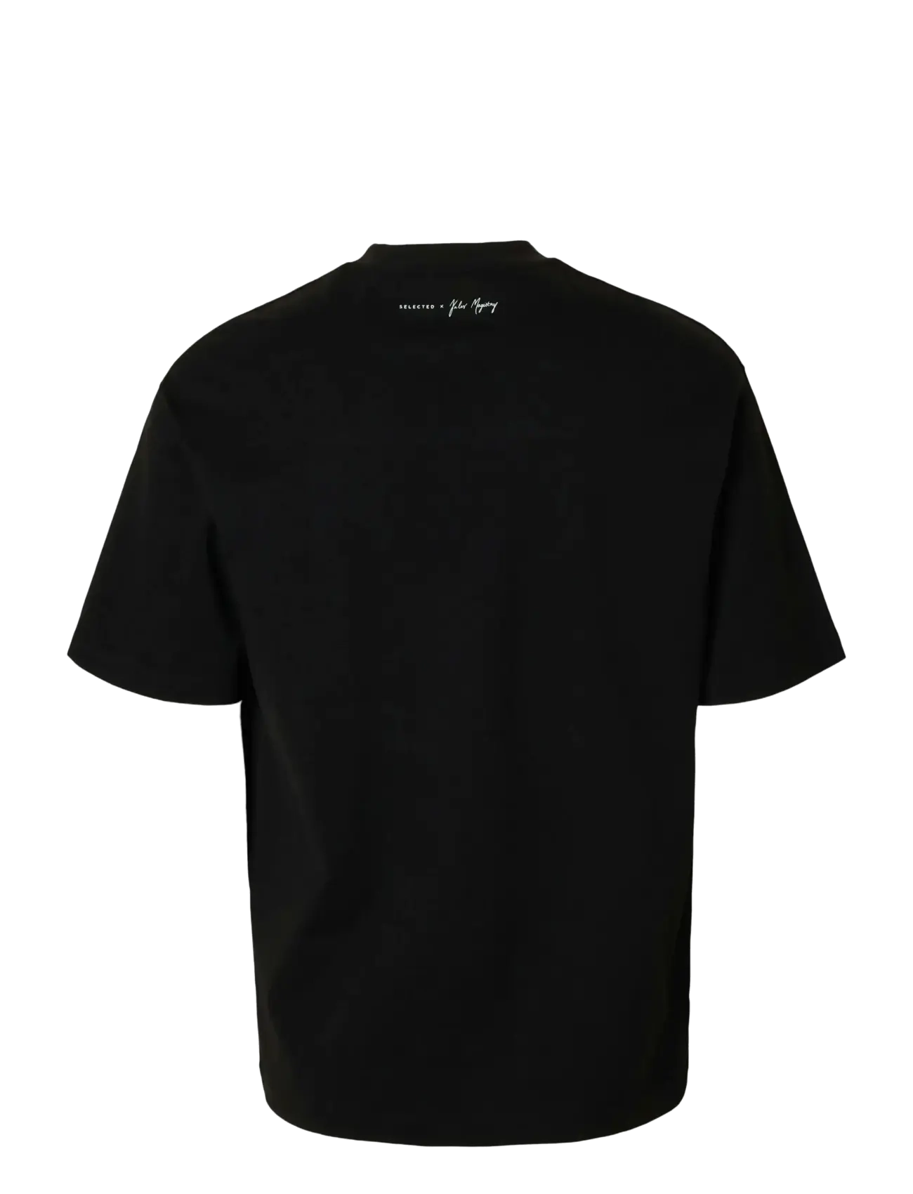 Selected - SLHRELAXKAI PRINT SS O-NECK TEE - black - 2