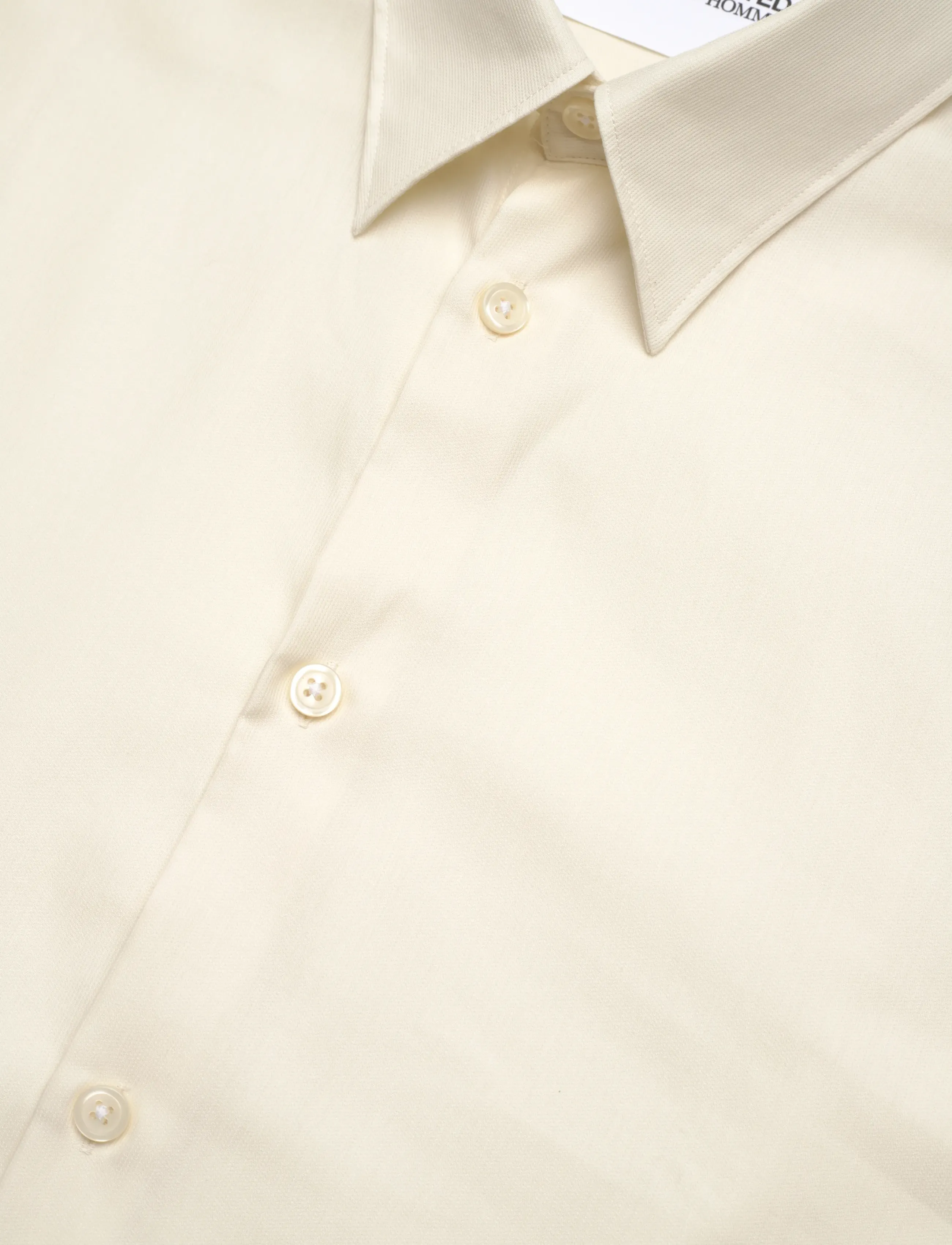Selected - SLHRLXKEVIN MIX LS SHIRT - casual hemden - egret - 3