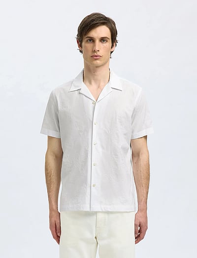 Slhreghyde Aoe Ss Shirt - KortæRmede