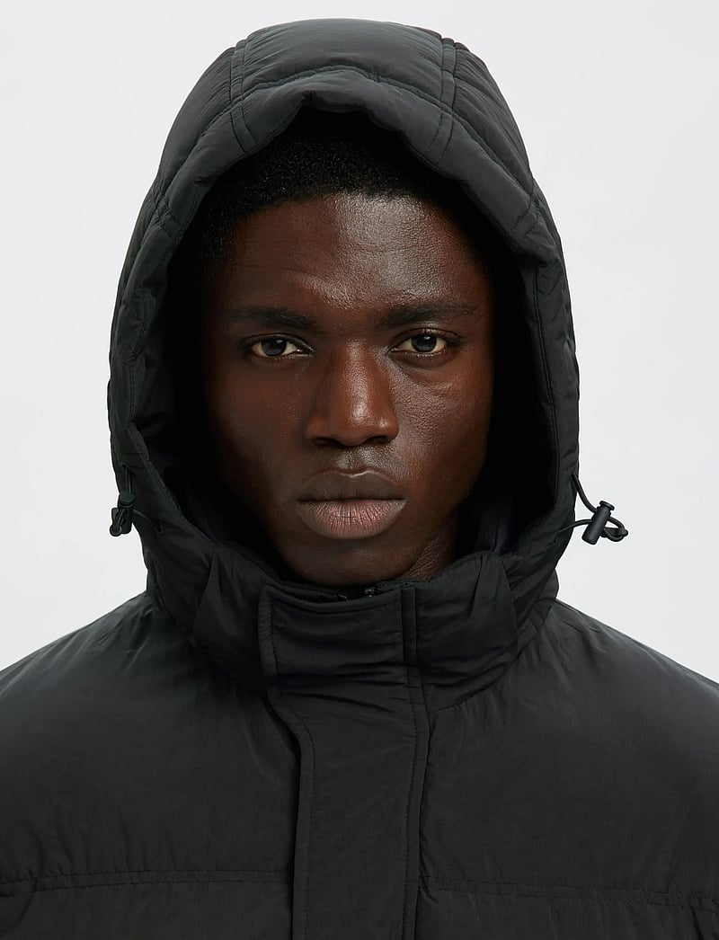 Selected - SLHANDERS PUFFER #S - vinterjackor - black - 3