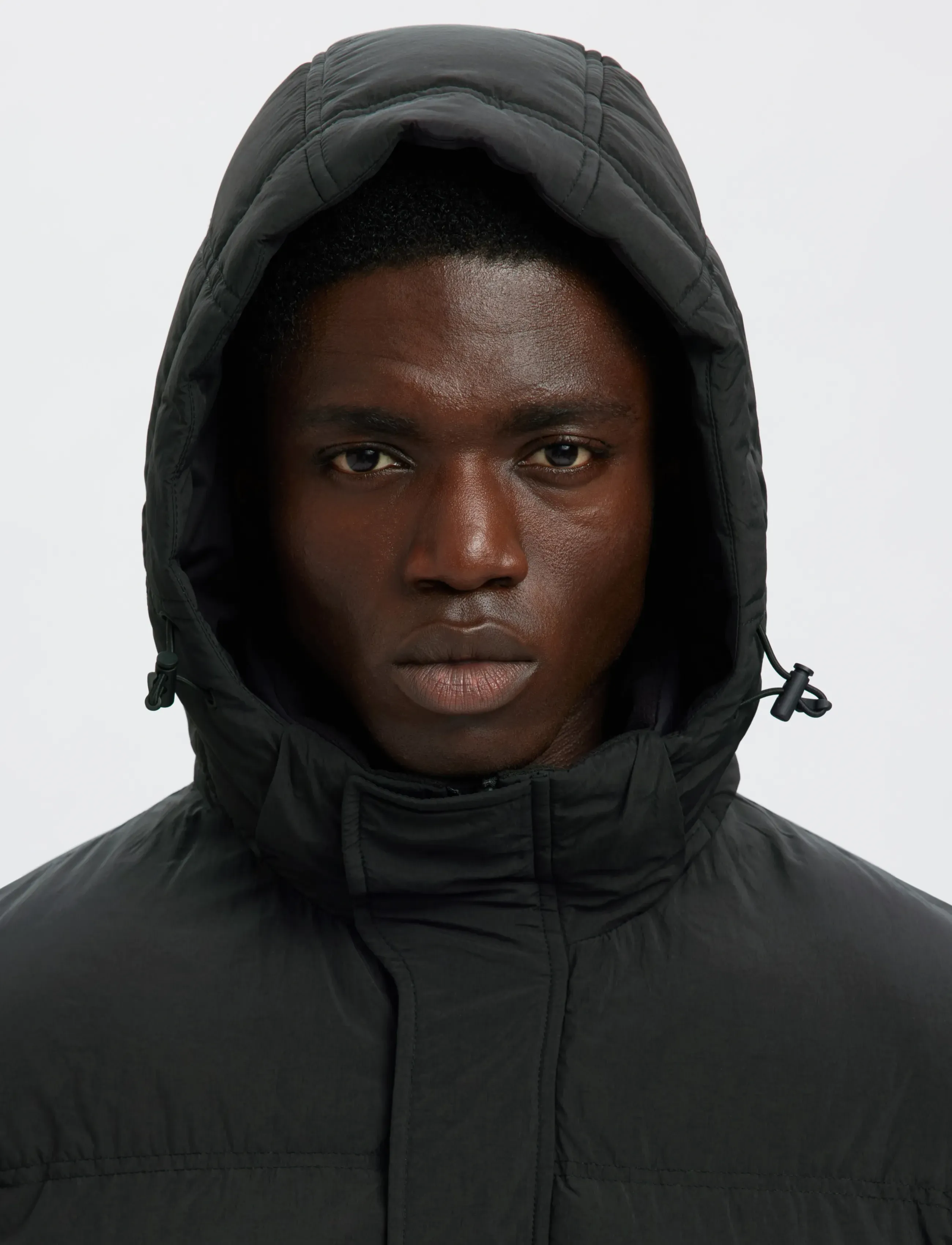 Selected - SLHANDERS PUFFER #S - dunjakker - black - 3