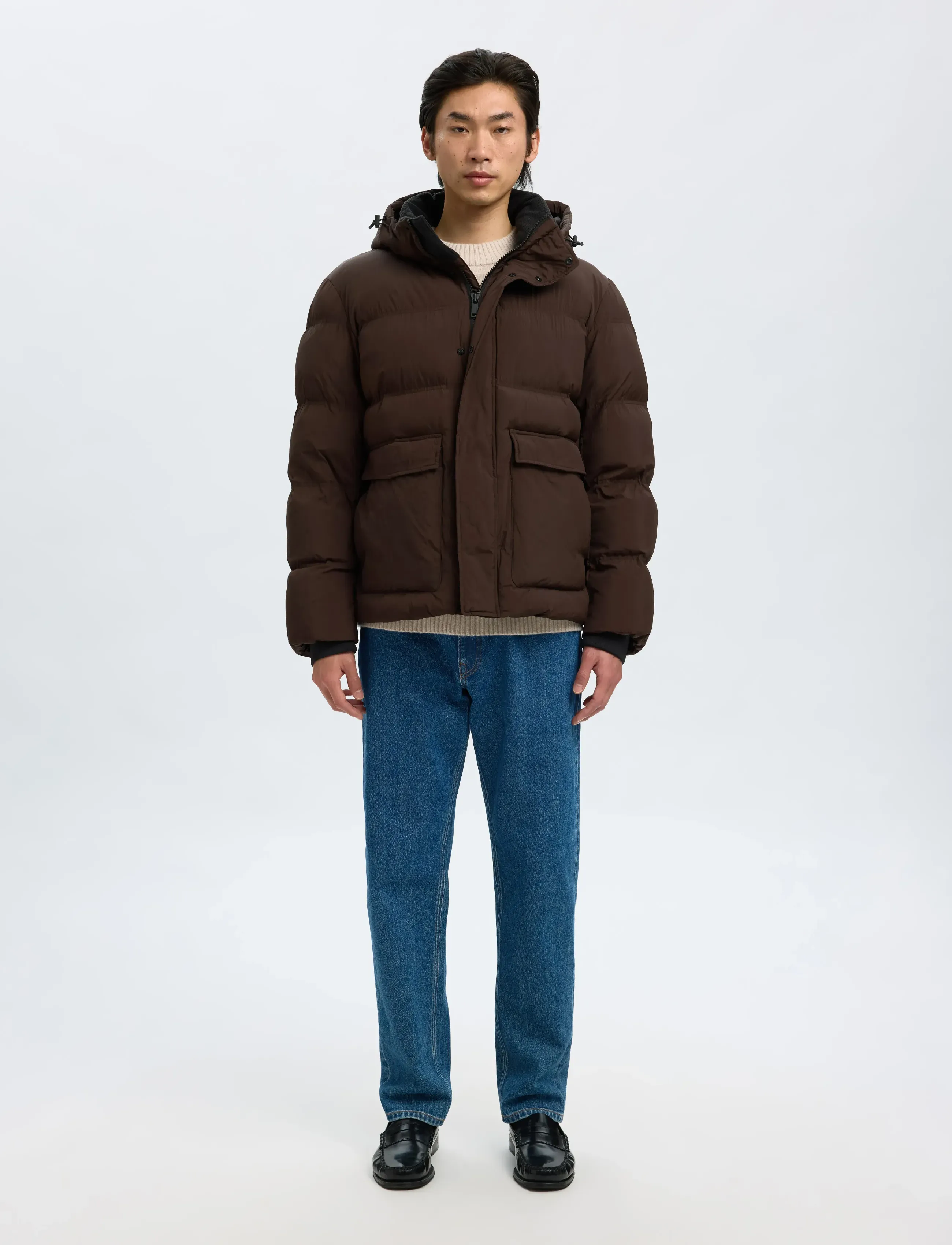 Selected - SLHANDERS PUFFER #S - pūkinės striukės - delicioso - 3