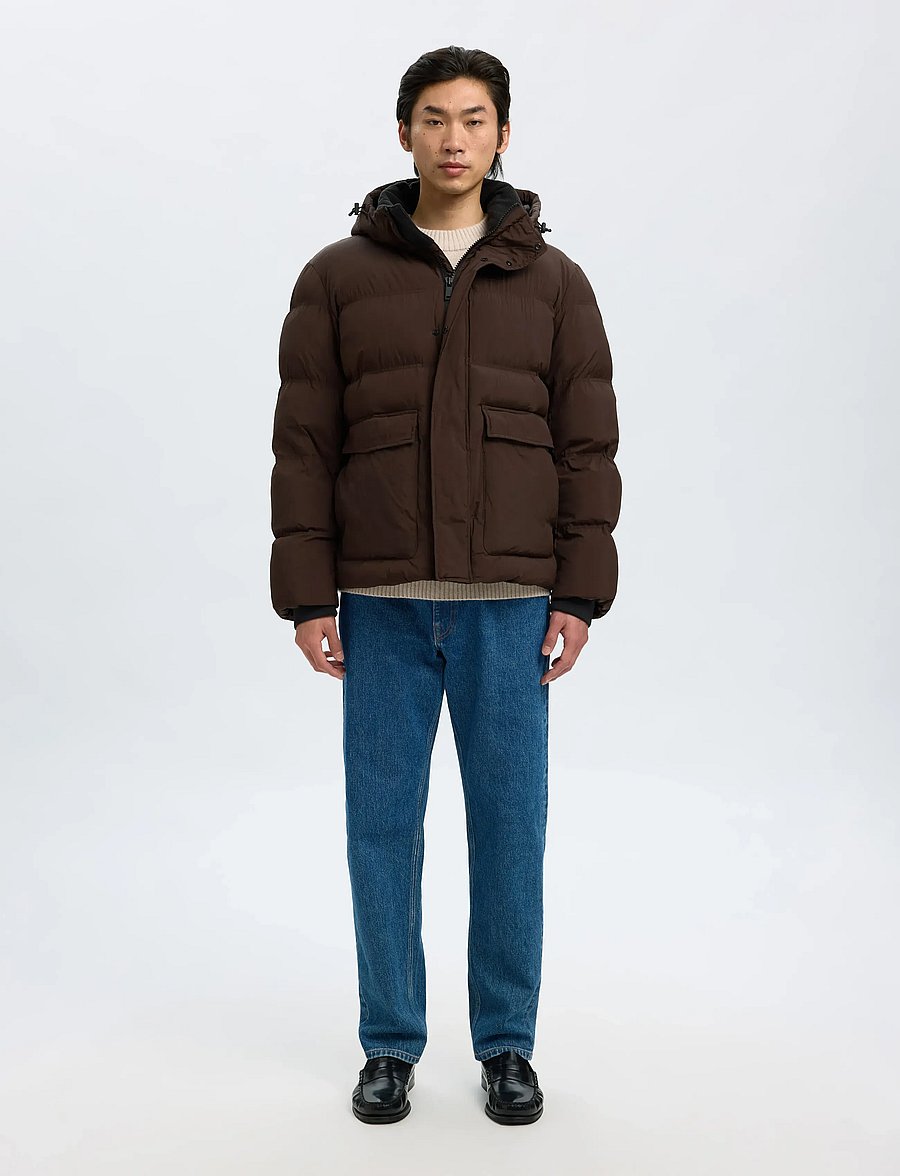 Selected - SLHANDERS PUFFER #S - pūkinės striukės - delicioso - 3