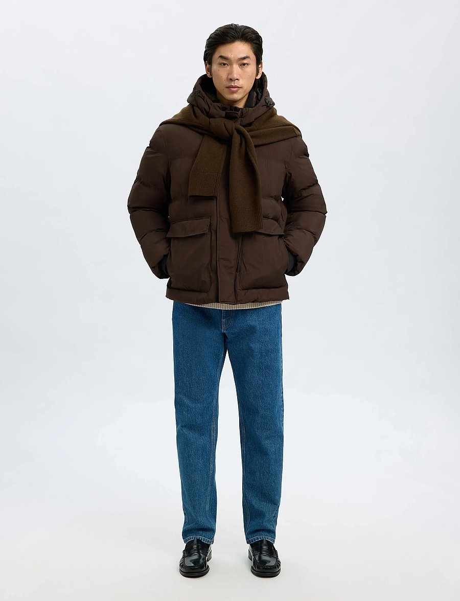 Selected - SLHANDERS PUFFER #S - pūkinės striukės - delicioso - 5