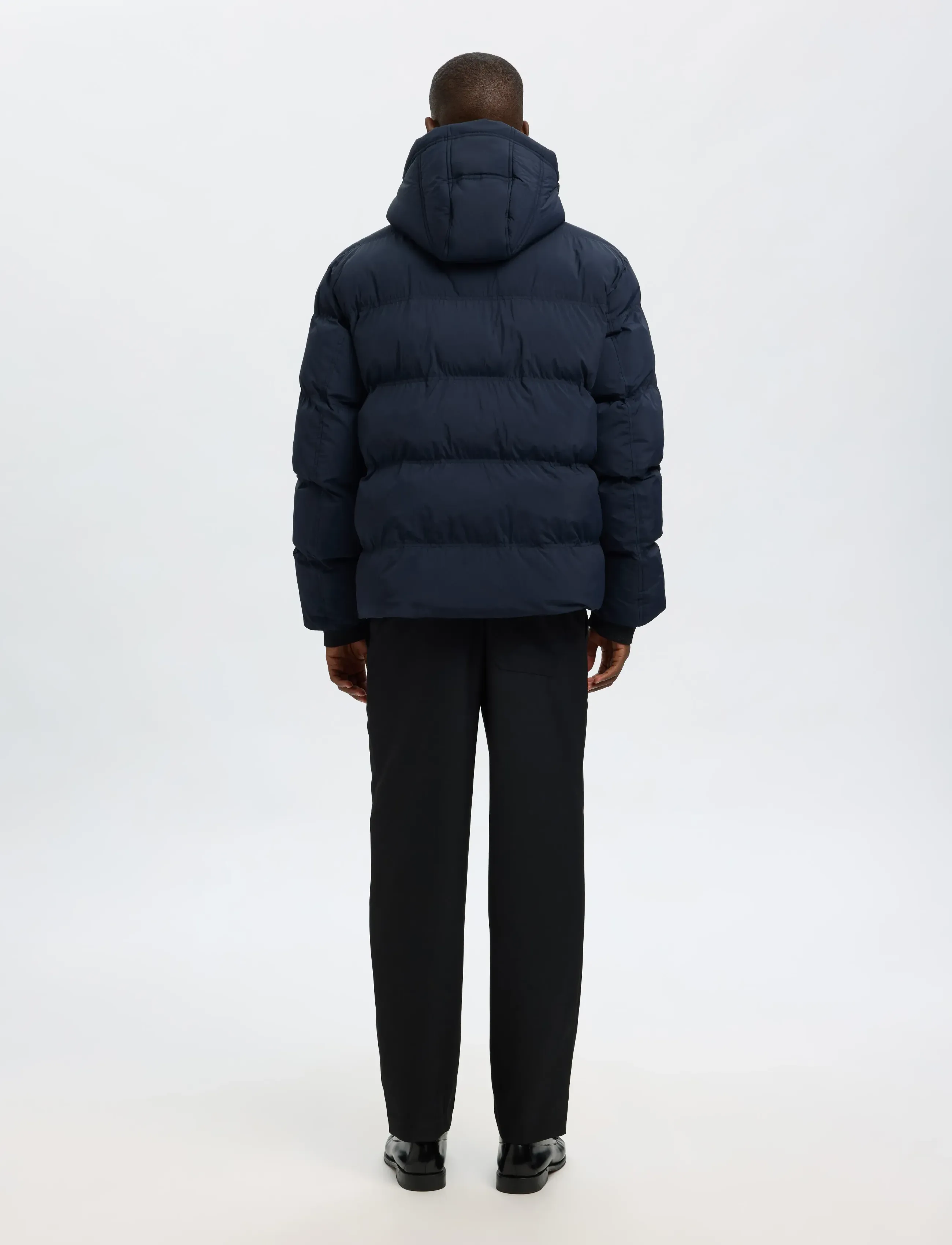 Selected - SLHANDERS PUFFER #S - daunenjacken - sky captain - 2