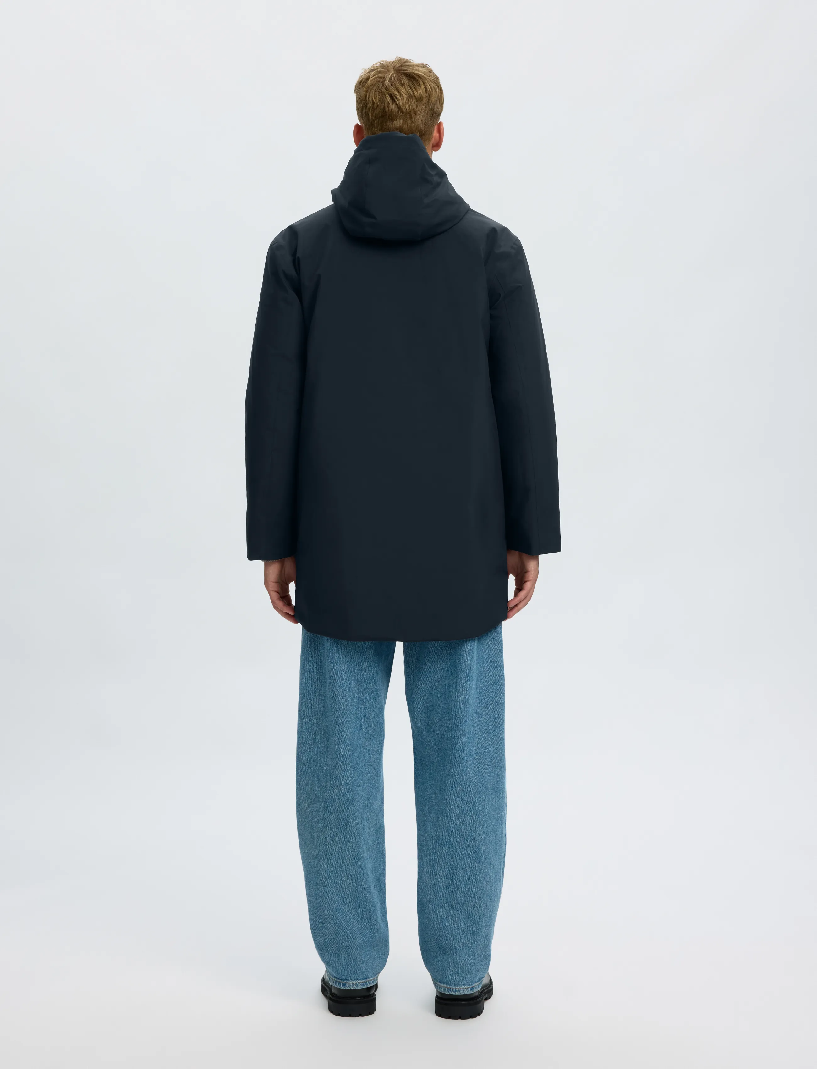 Selected - SLHFRANKLIN URBAN TECH PARKA NOOS - parkas - black - 3