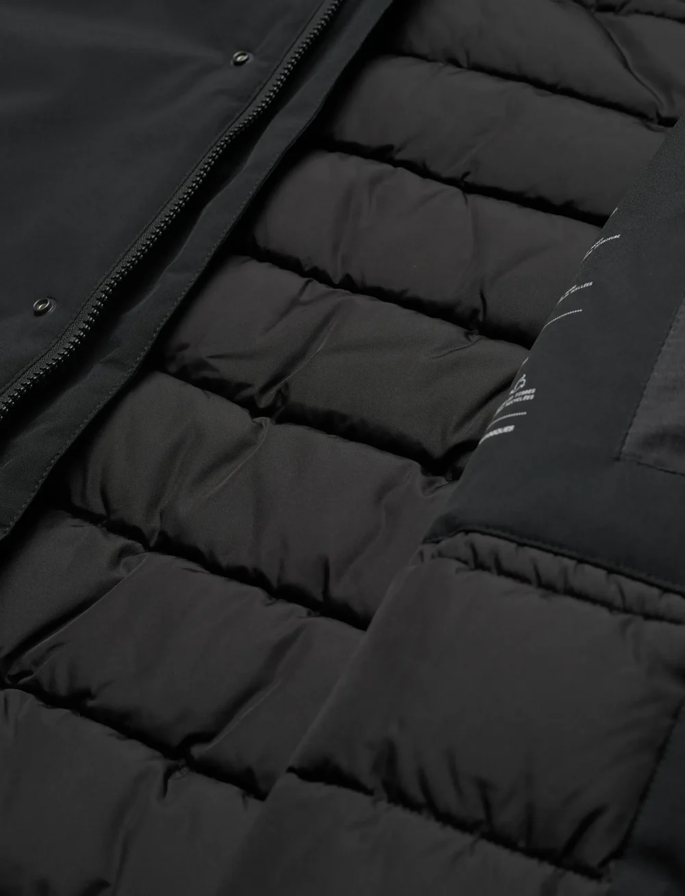 Selected - SLHFRANKLIN URBAN TECH PARKA NOOS - talvejoped - black - 4