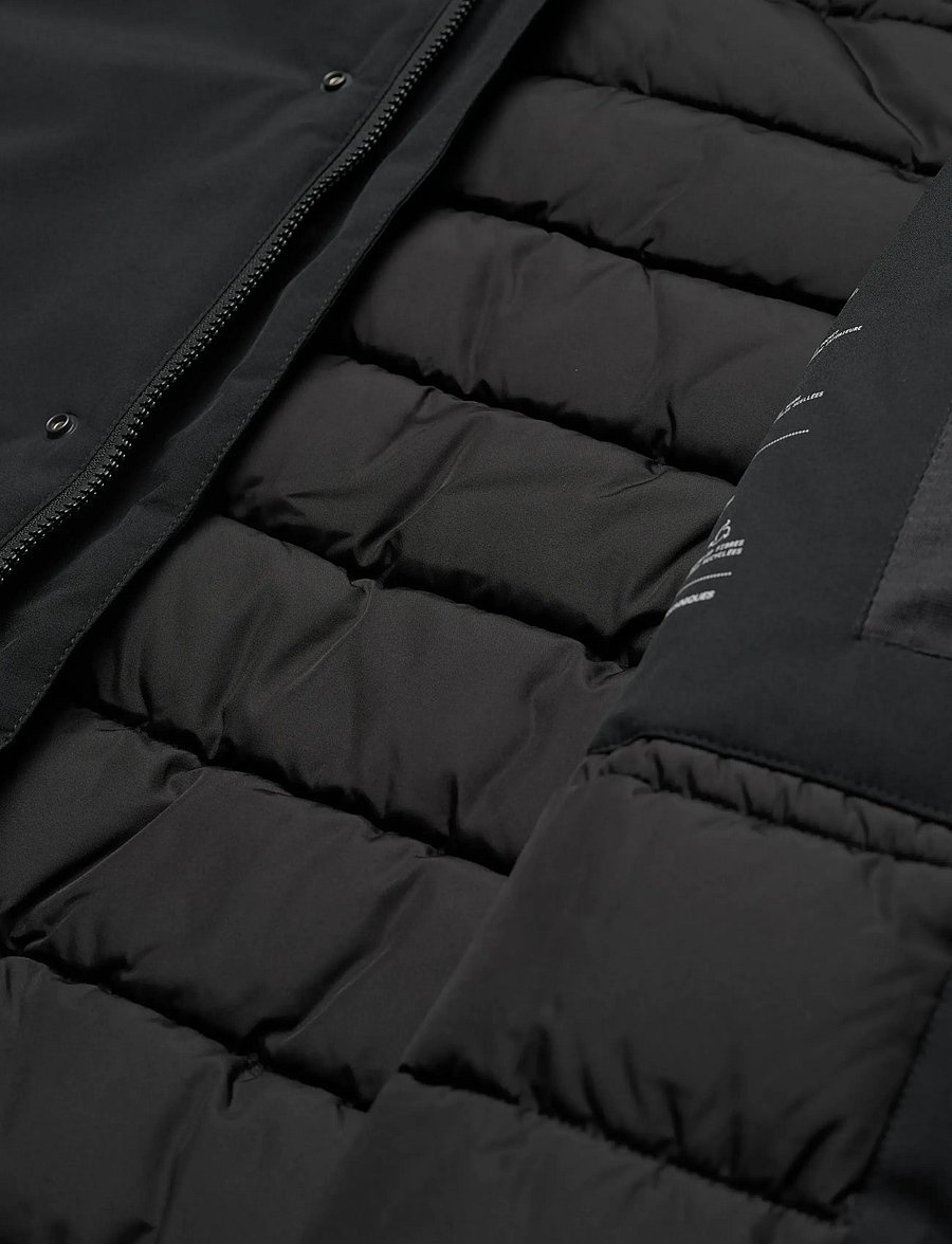Selected - SLHFRANKLIN URBAN TECH PARKA NOOS - parkas - black - 4