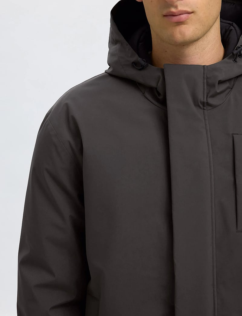 Selected - SLHFRANKLIN URBAN TECH PARKA NOOS - vinterjakker - kambaba - 5