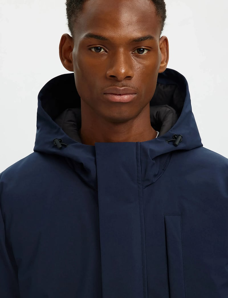 Selected - SLHFRANKLIN URBAN TECH PARKA NOOS - parka jakas - sky captain - 5
