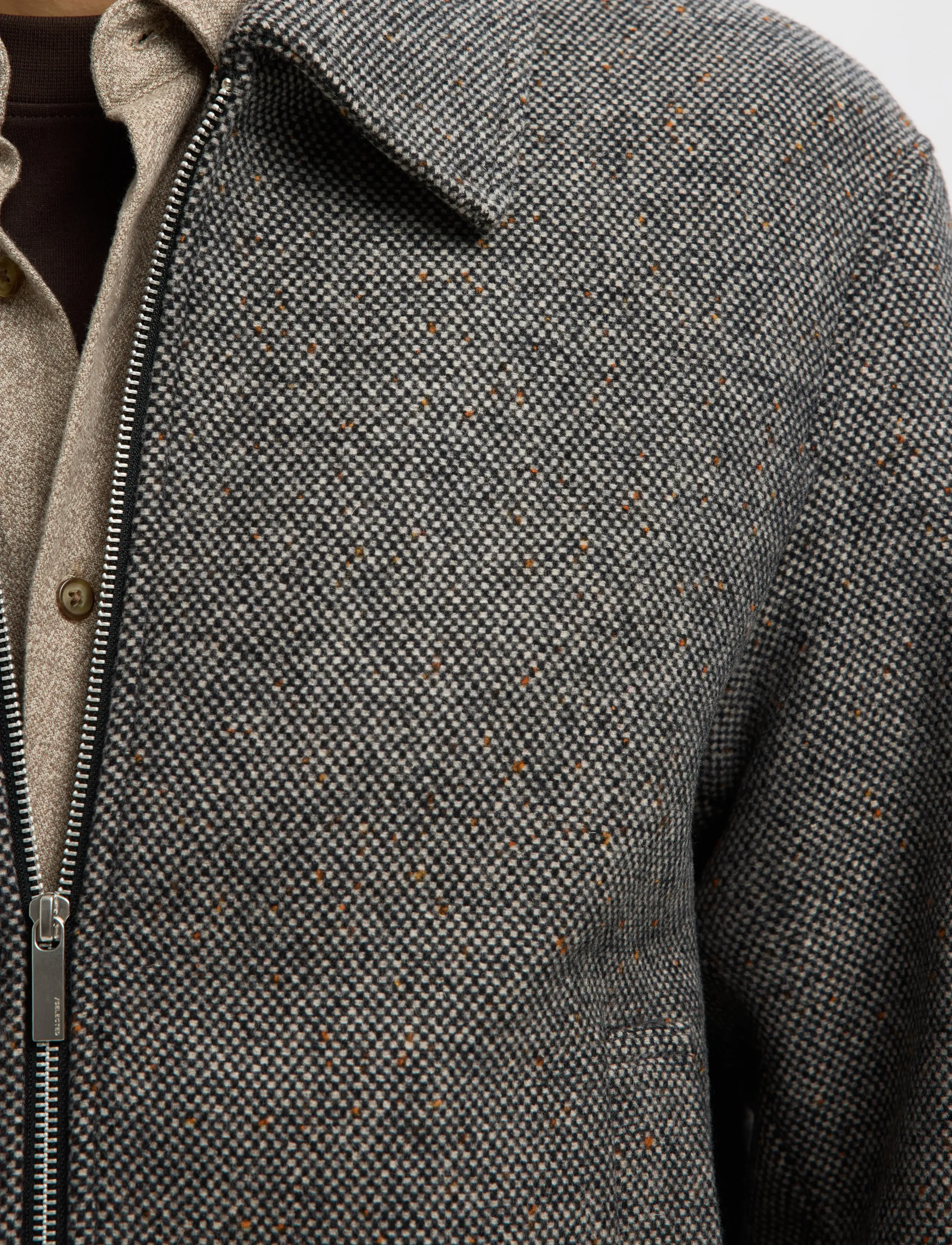Selected - SLMPHILIP WOOL BLEND JKT NOOS - jakker - black - 5
