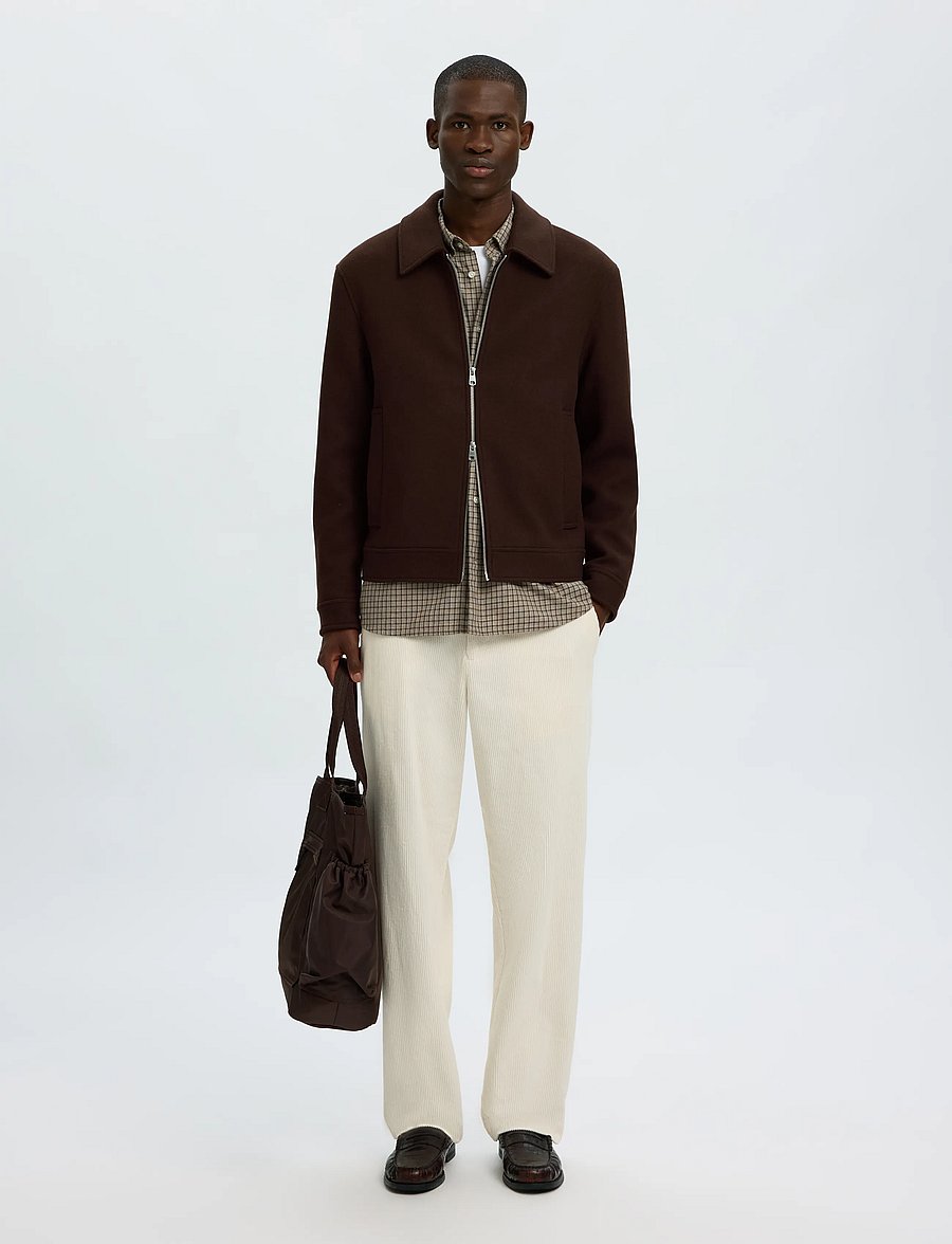 Selected - SLMPHILIP WOOL BLEND JKT NOOS - jackor - delicioso - 5