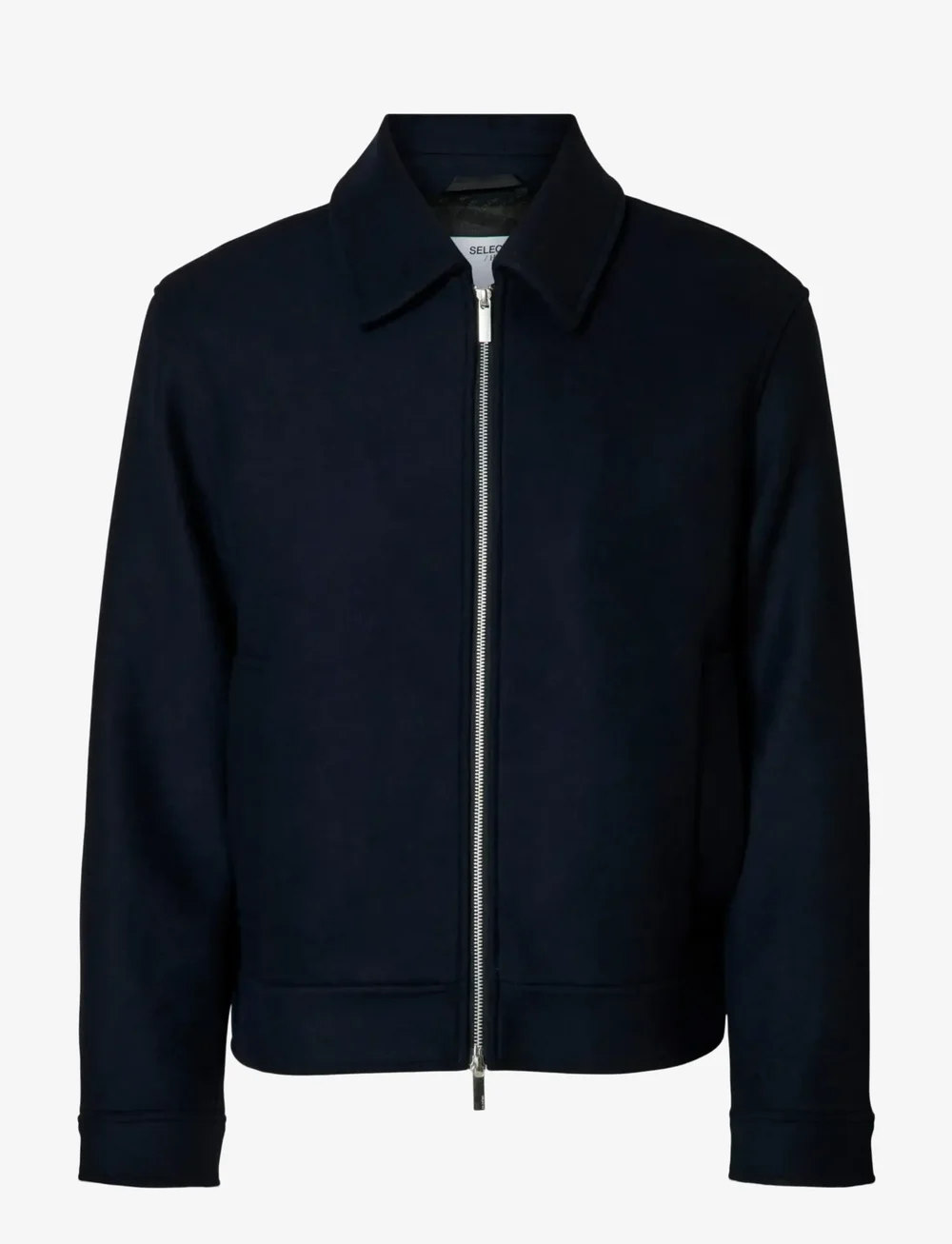 Selected - SLHPHILIP WOOL BLEND JKT NOOS - vinterjackor - sky captain - 1