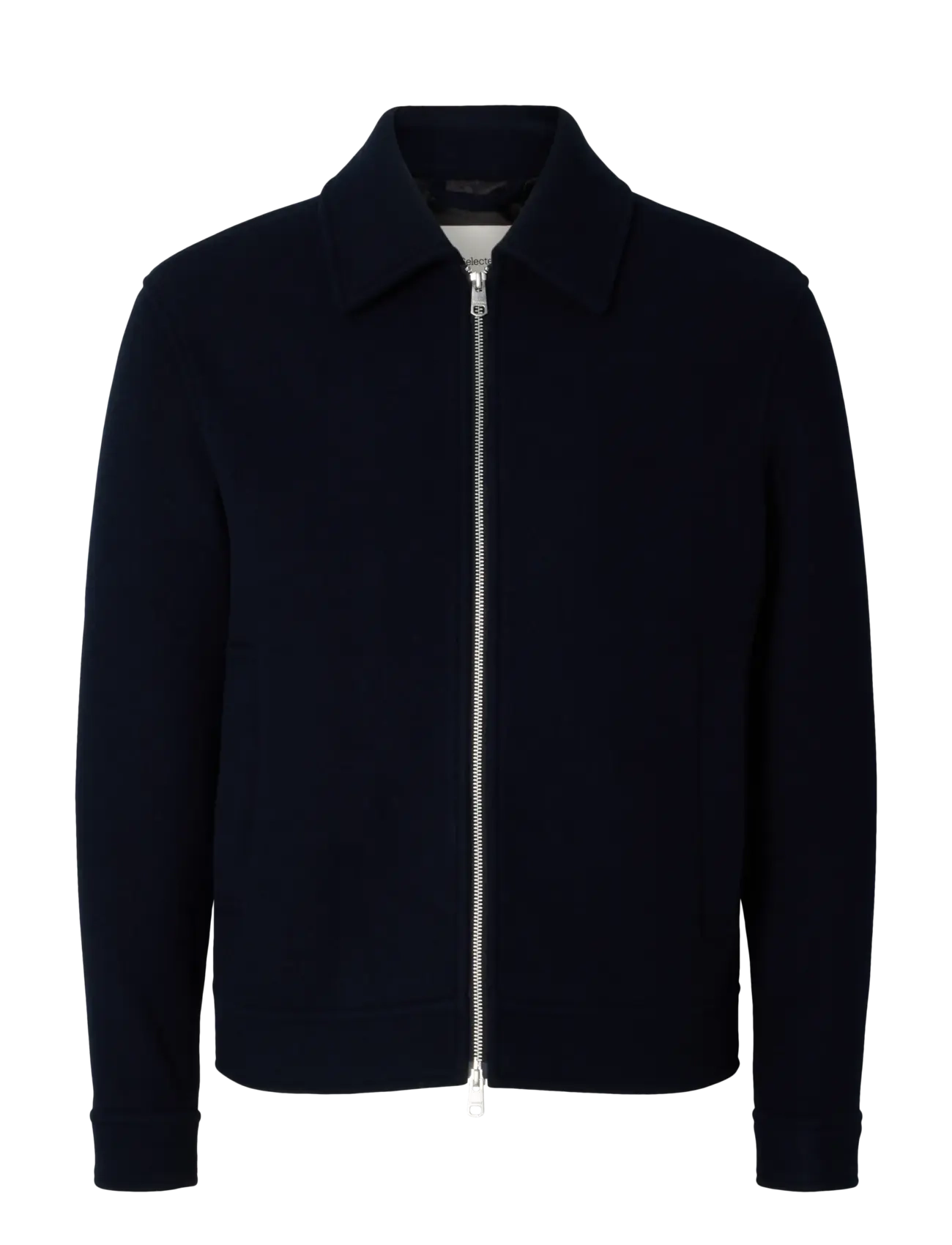 Selected - SLMPHILIP WOOL BLEND JKT NOOS - kurtki jesienne - sky captain - 1