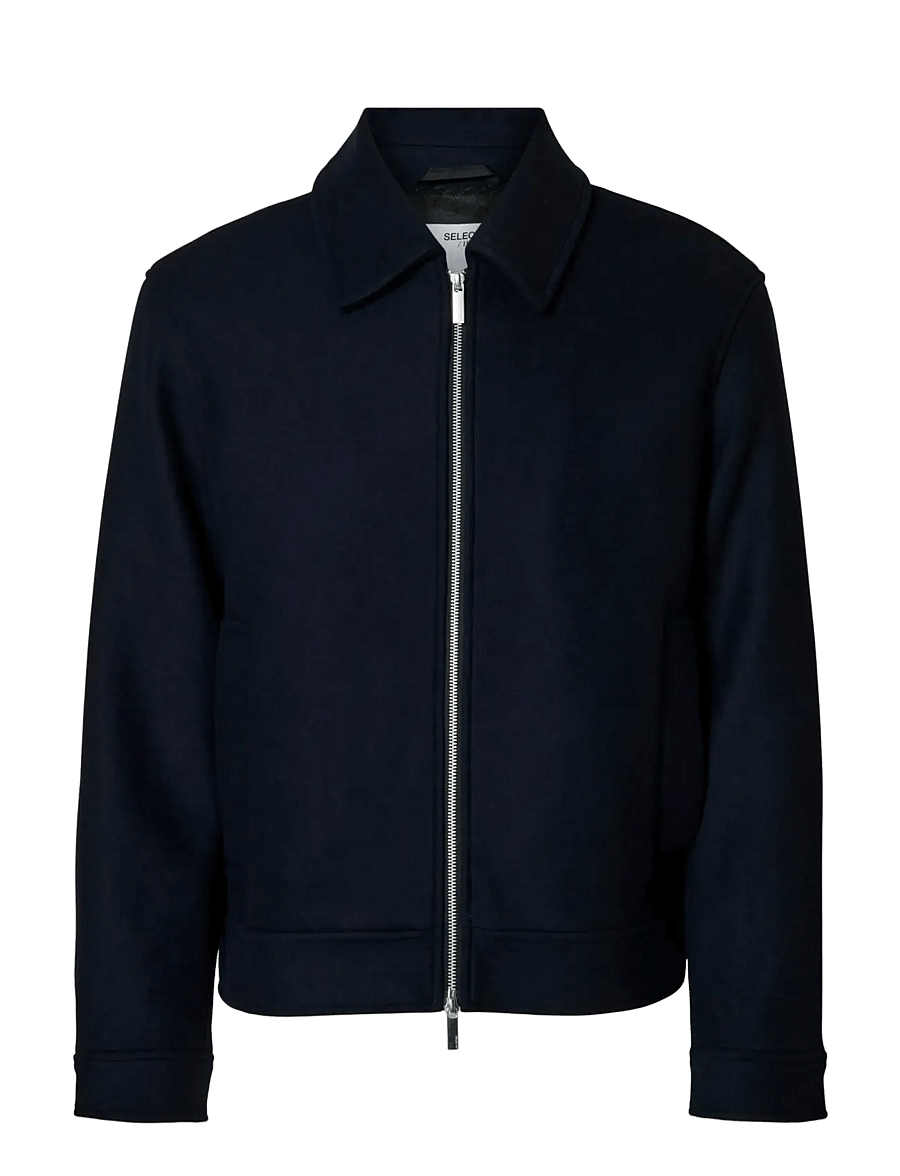 Selected - SLMPHILIP WOOL BLEND JKT NOOS - jackor - sky captain - 1
