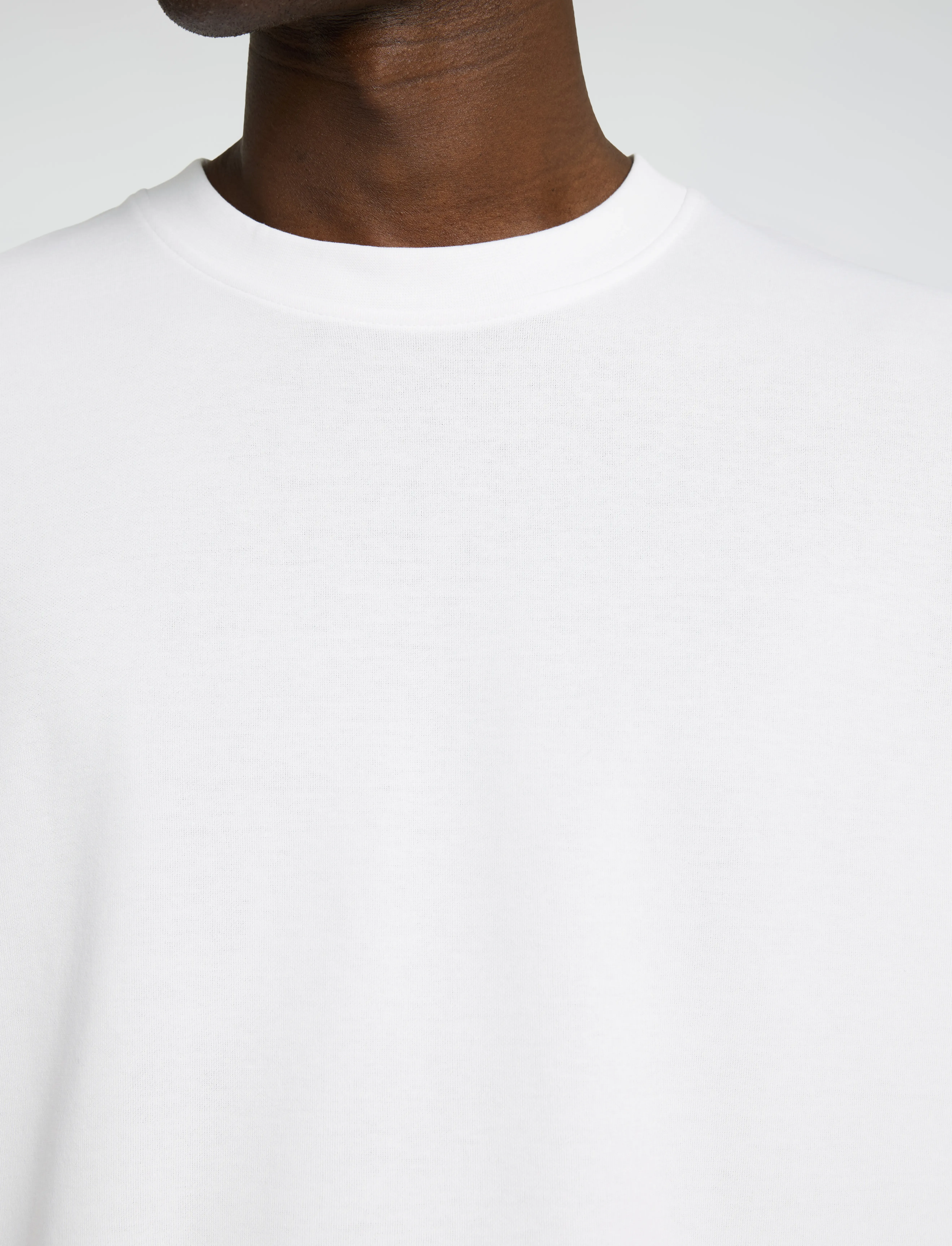 Selected - SLHLOOSEOSCAR LS O-NECK TEE NOOS - langärmelig - bright white - 4