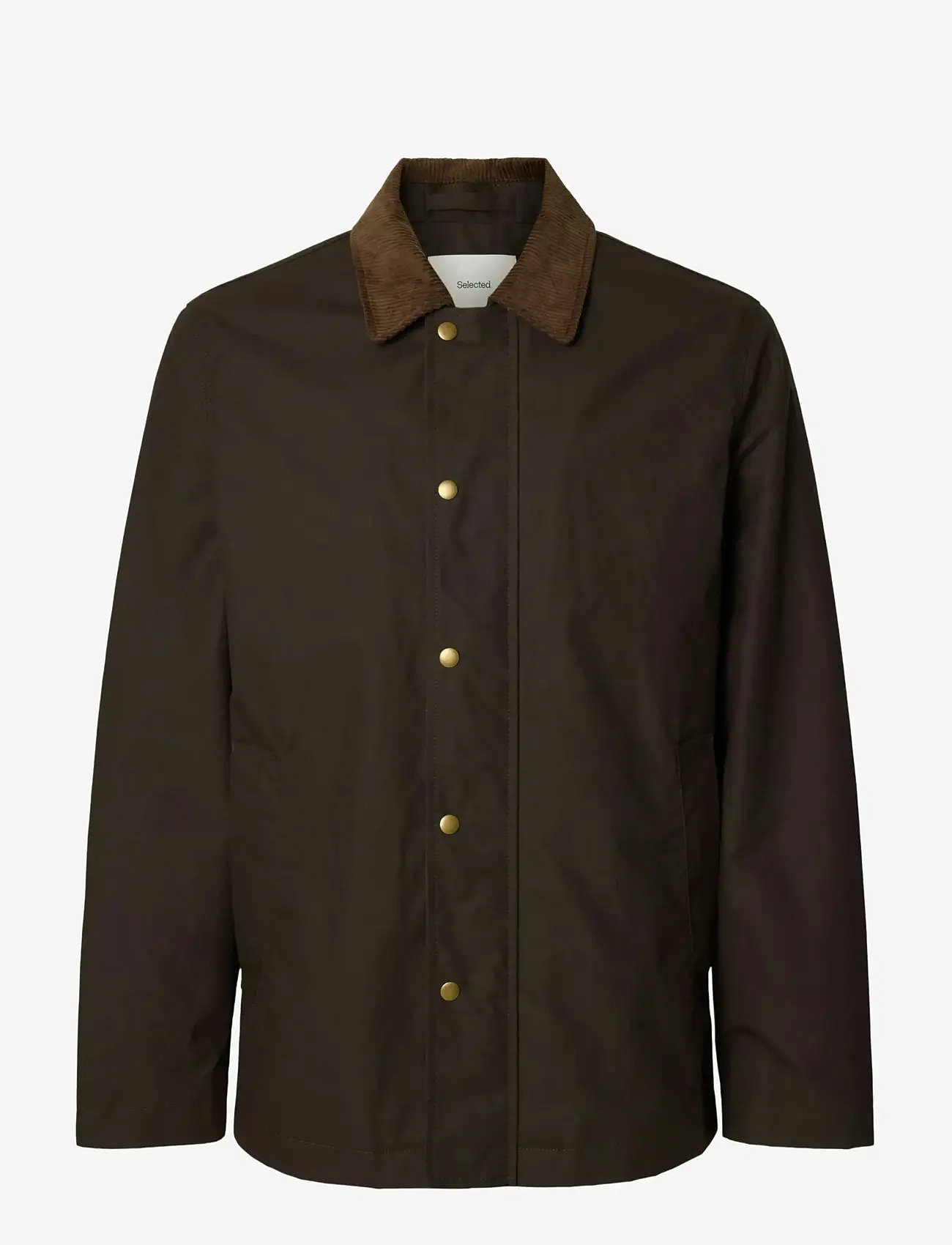 Selected - SLHWALTER WAXED COTTON 2.0 JKT NOOS - fall jackets - delicioso - 1