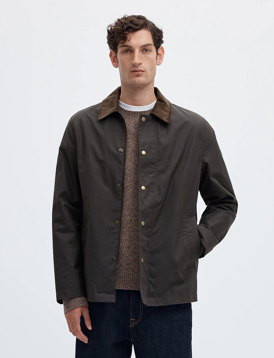 Selected - SLMWALTER WAXED COTTON 2.0 JKT NOOS - forårsjakker - delicioso - 0