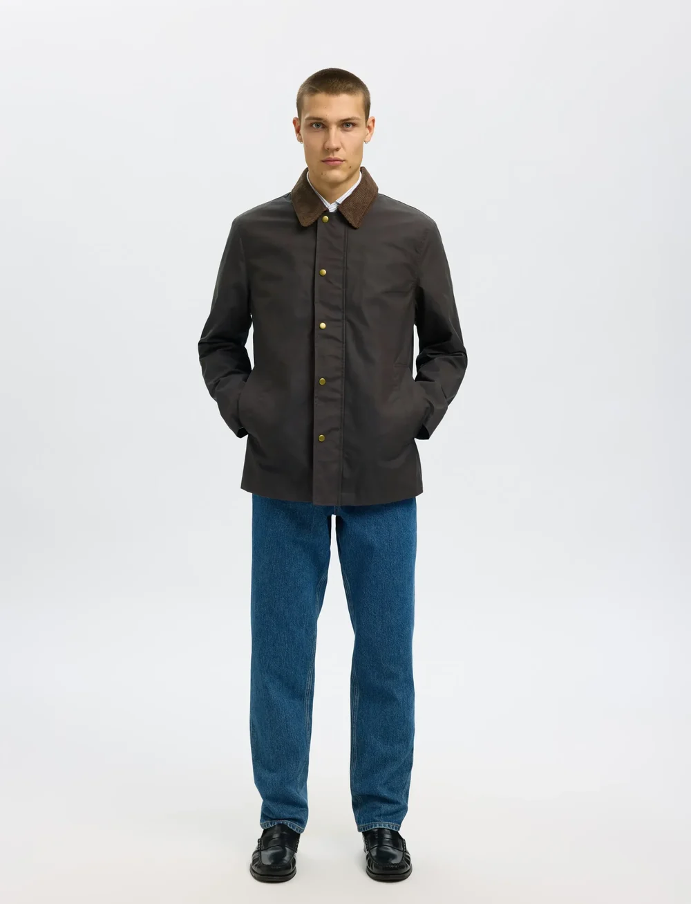 Selected - SLHWALTER WAXED COTTON 2.0 JKT NOOS - kurtki jesienne - delicioso - 3