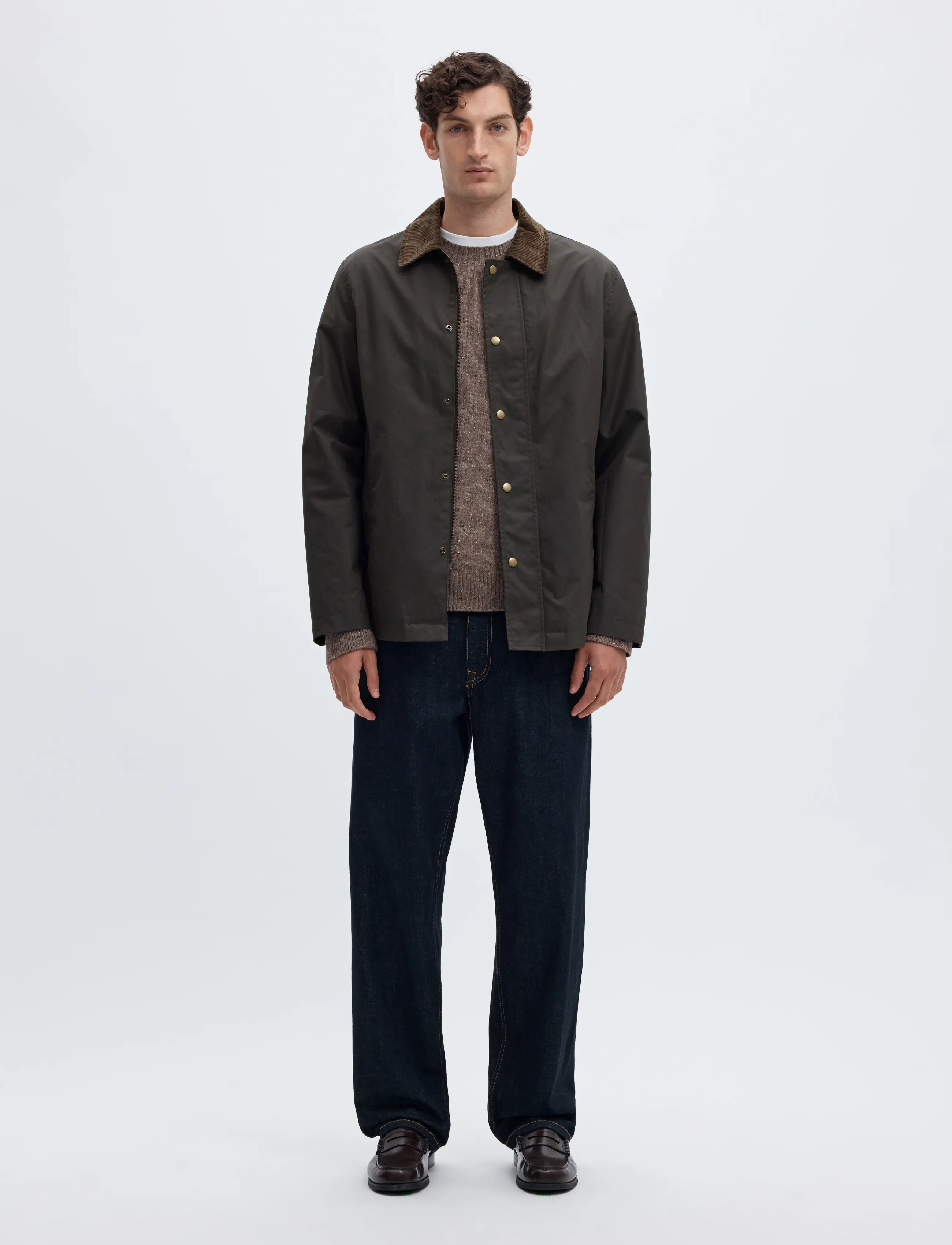 Selected - SLMWALTER WAXED COTTON 2.0 JKT NOOS - spring jackets - delicioso - 3