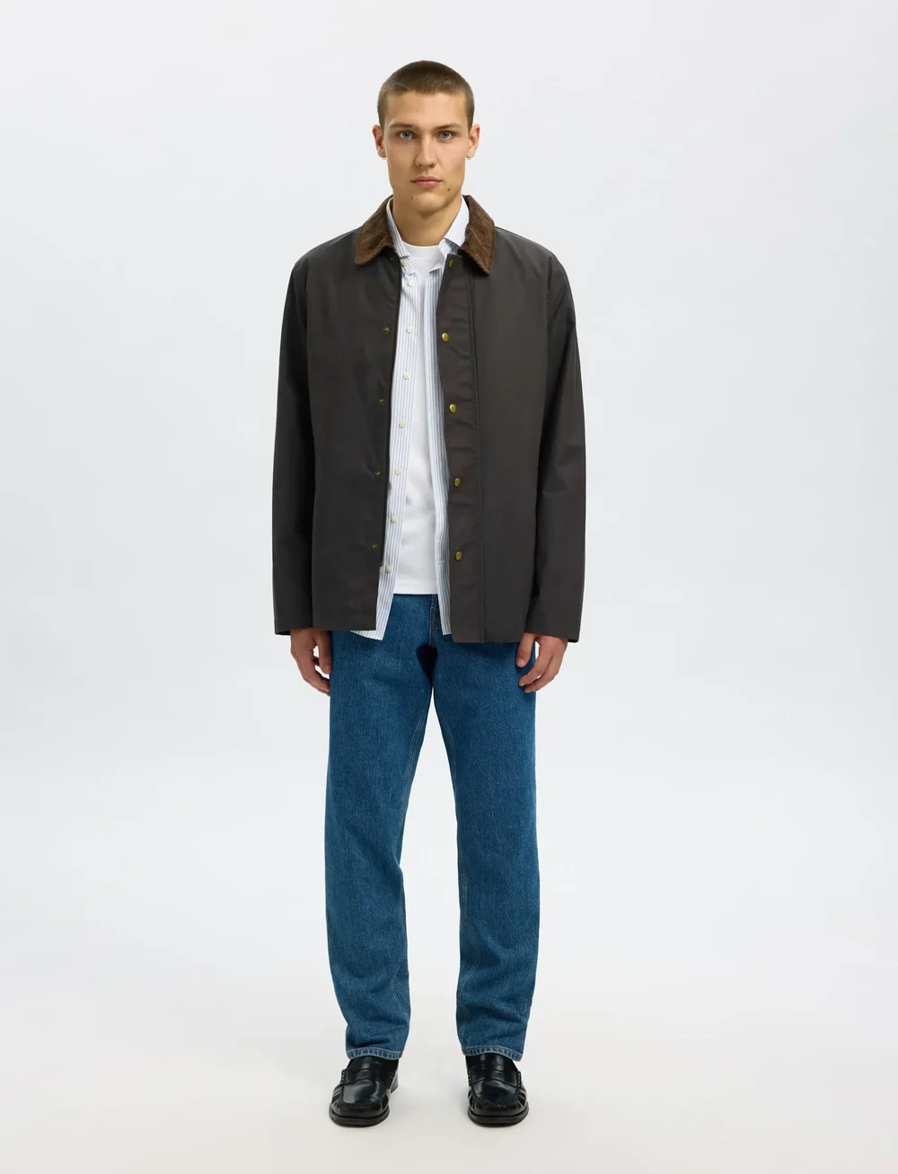 Selected - SLHWALTER WAXED COTTON 2.0 JKT NOOS - kurtki jesienne - delicioso - 5