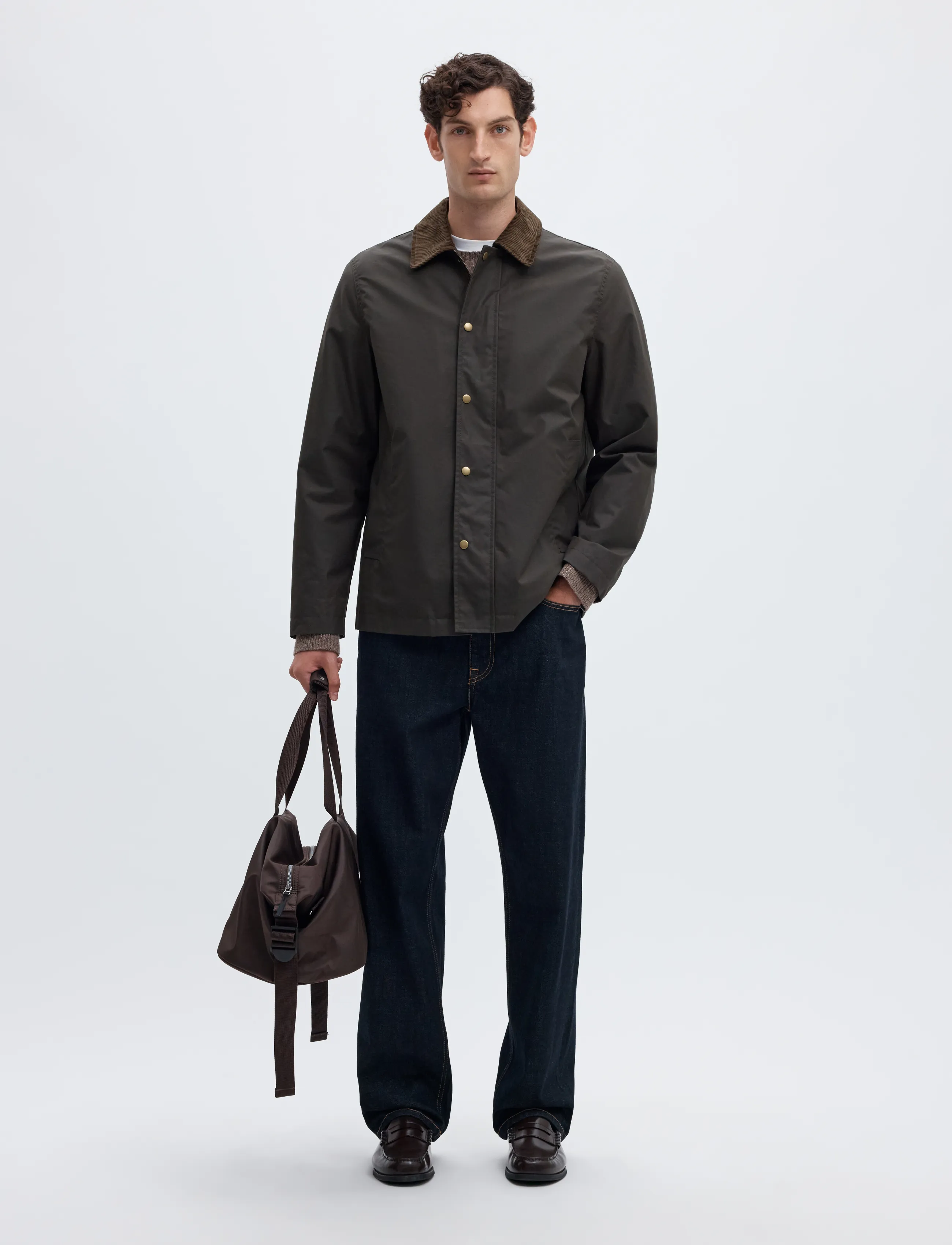 Selected - SLMWALTER WAXED COTTON 2.0 JKT NOOS - spring jackets - delicioso - 5