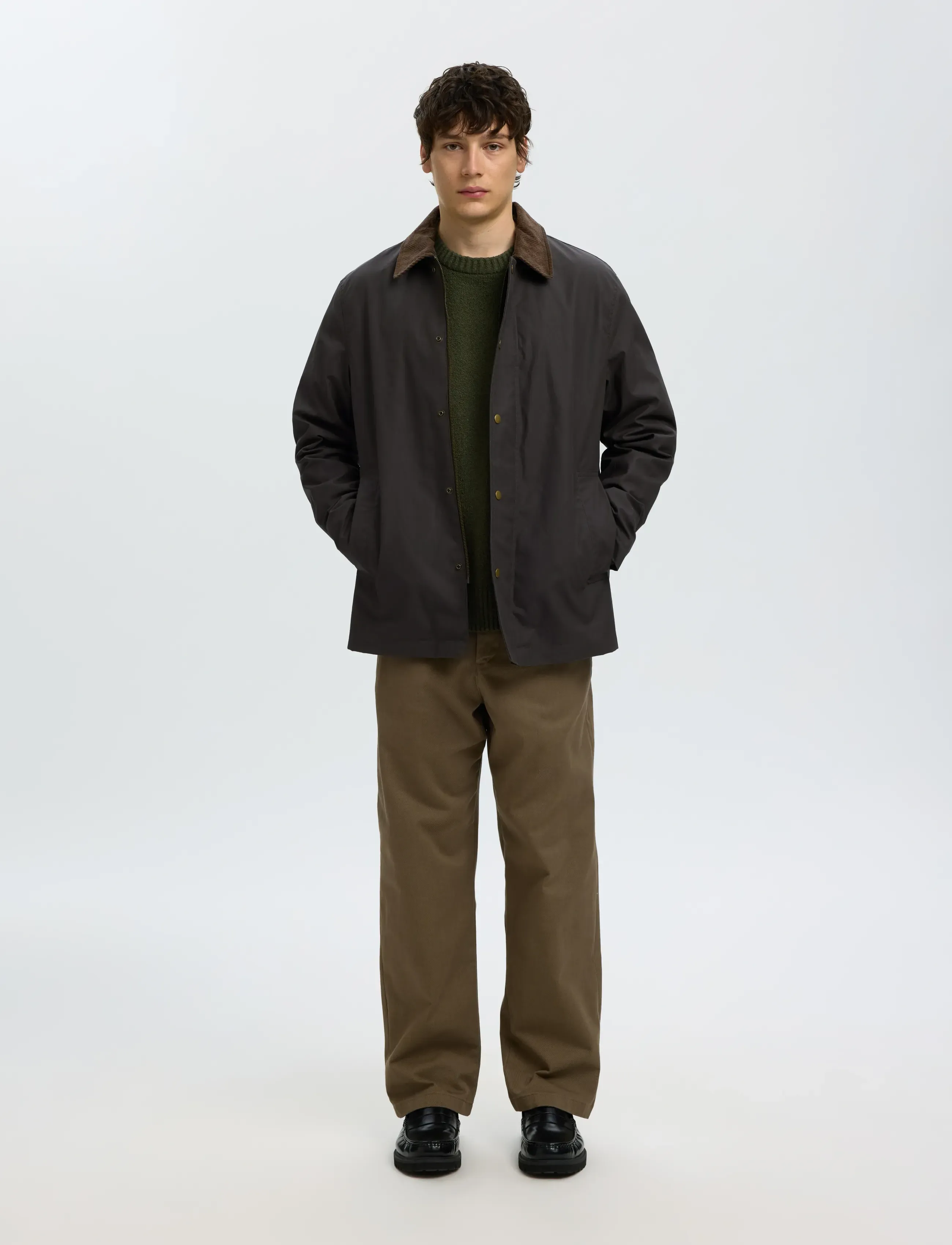Selected - SLMWALTER WAXED COTTON 2.0 JKT NOOS - frühlingsjacken - delicioso - 5