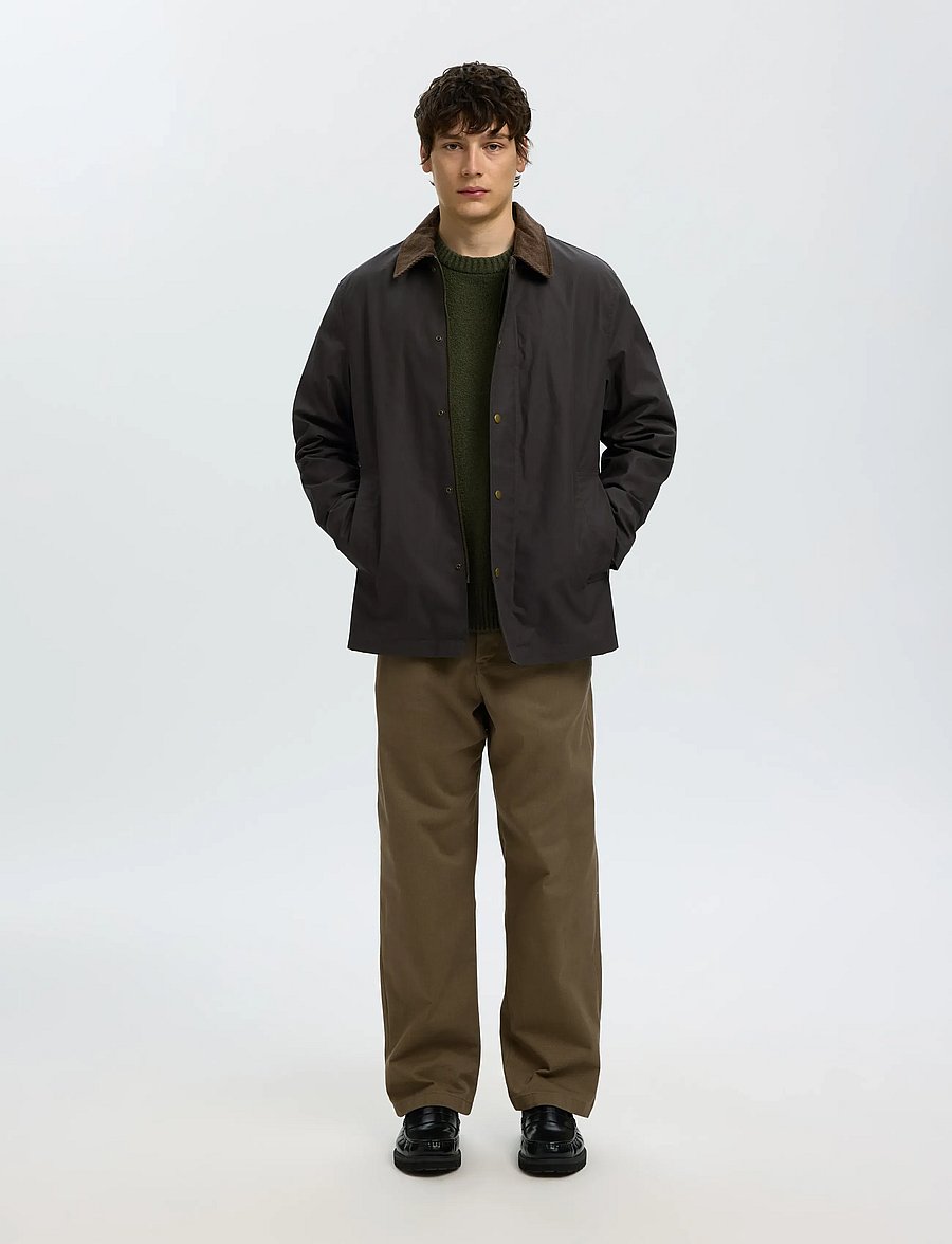 Selected - SLMWALTER WAXED COTTON 2.0 JKT NOOS - frühlingsjacken - delicioso - 5