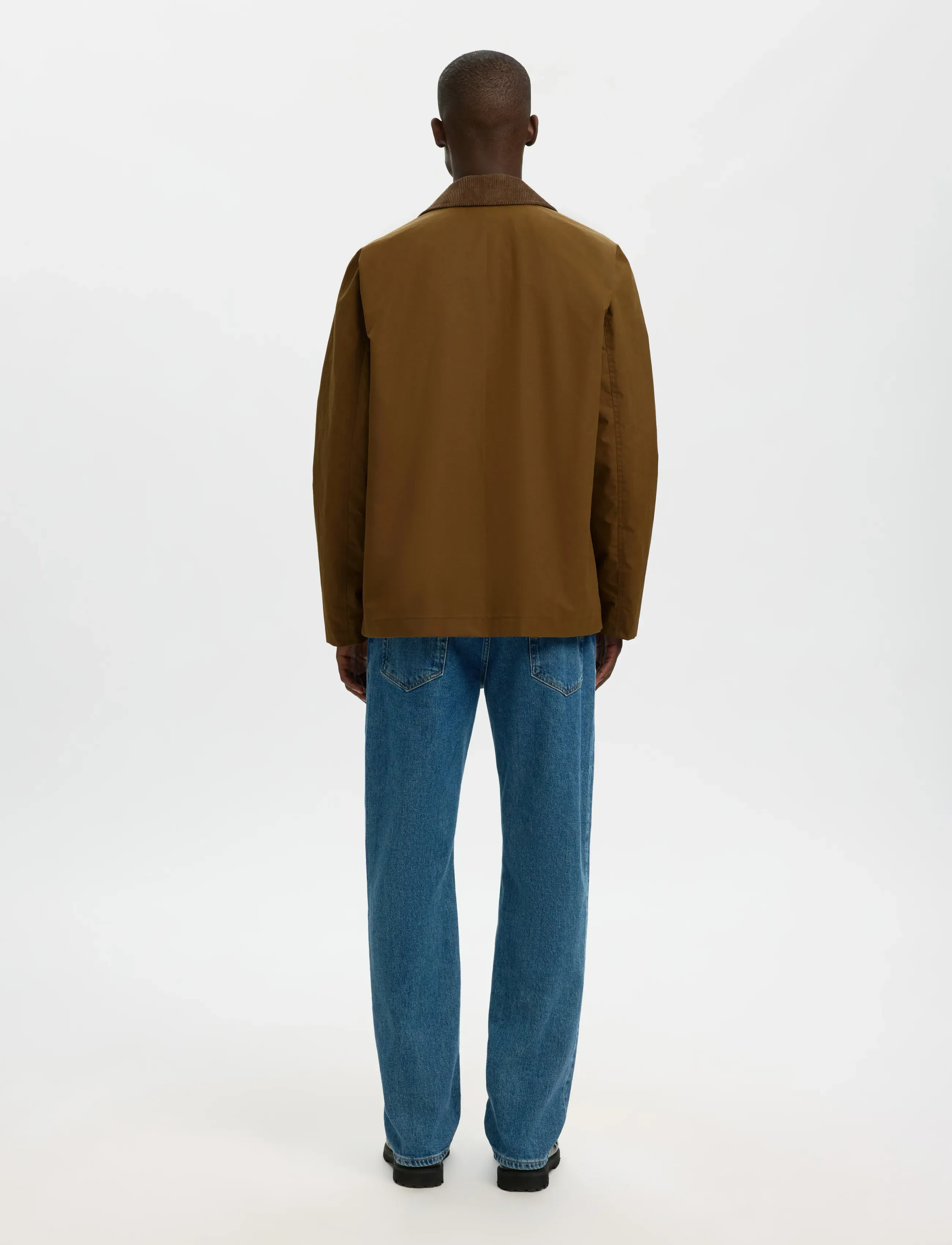 Selected - SLMWALTER WAXED COTTON 2.0 JKT NOOS - forårsjakker - kangaroo - 2