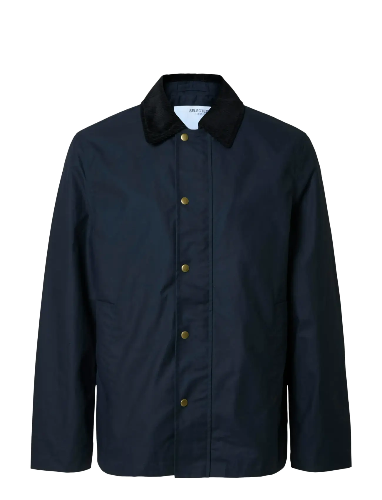 Selected SLHWALTER WAXED COTTON 2.0 JKT NOOS - Selected - SKY CAPTAIN / navy