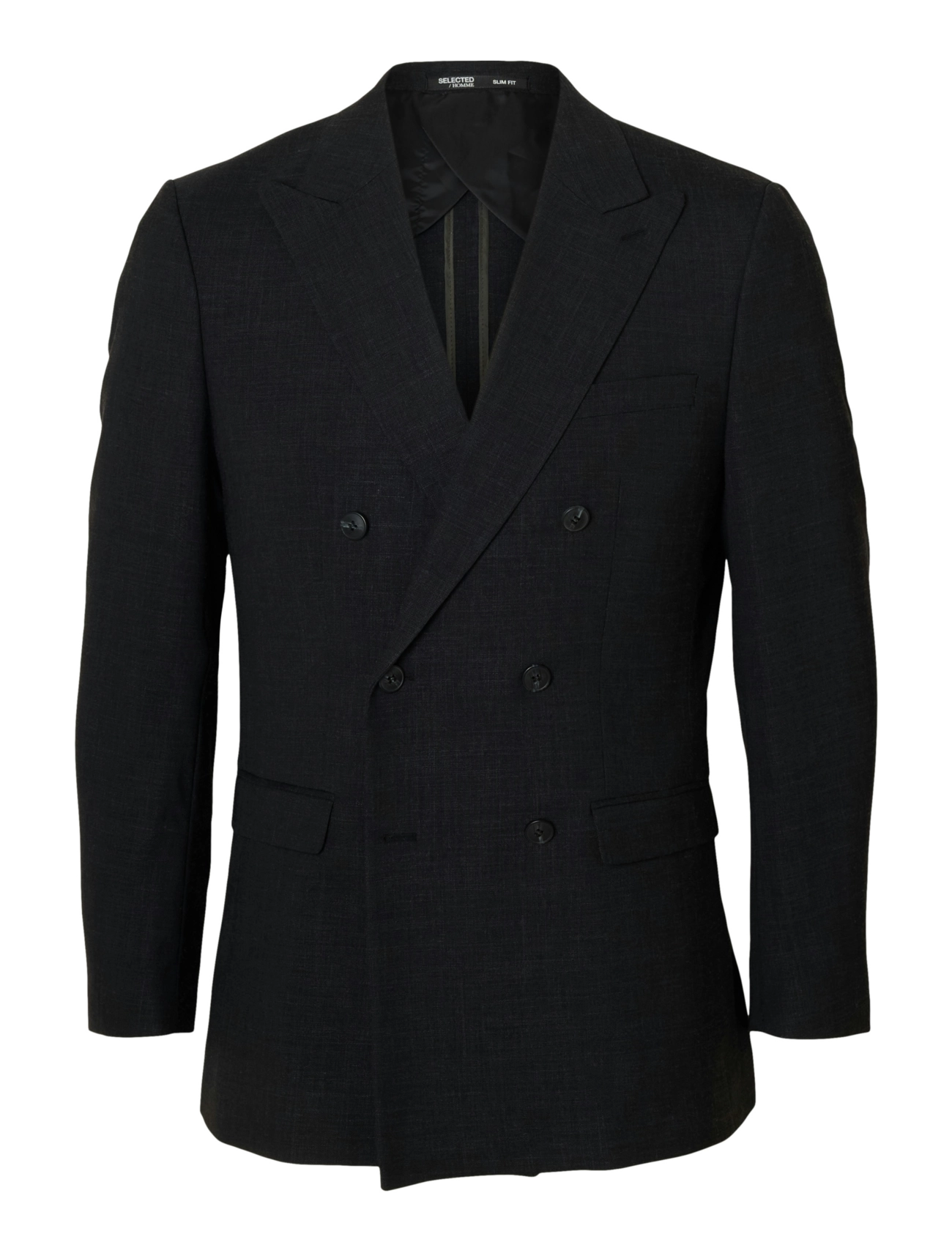 Selected SLHSLIM-OASIS SUN DB BLZ - Kavajer - BLACK / black