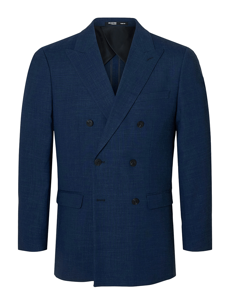 Selected - SLHSLIM-OASIS SUN DB BLZ - zweireiher - dark navy - 1