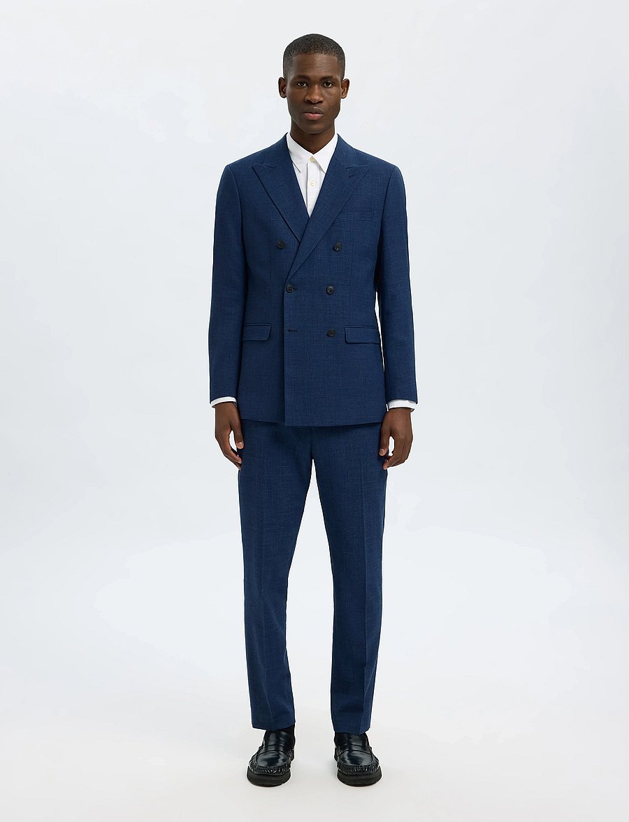Selected - SLHSLIM-OASIS SUN DB BLZ - zweireiher - dark navy - 3