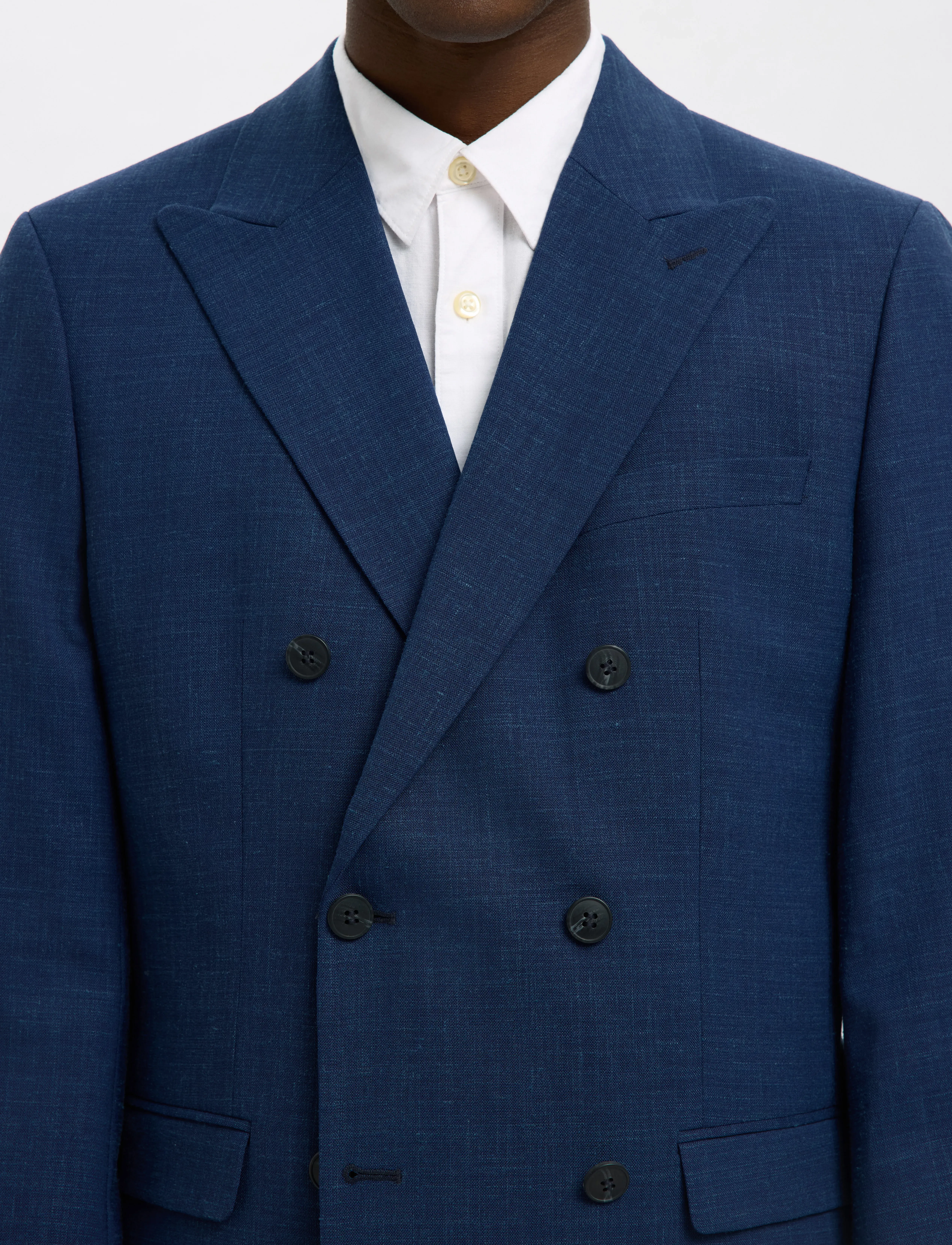 Selected - SLHSLIM-OASIS SUN DB BLZ - kahe rinnatisega pintsakud - dark navy - 5