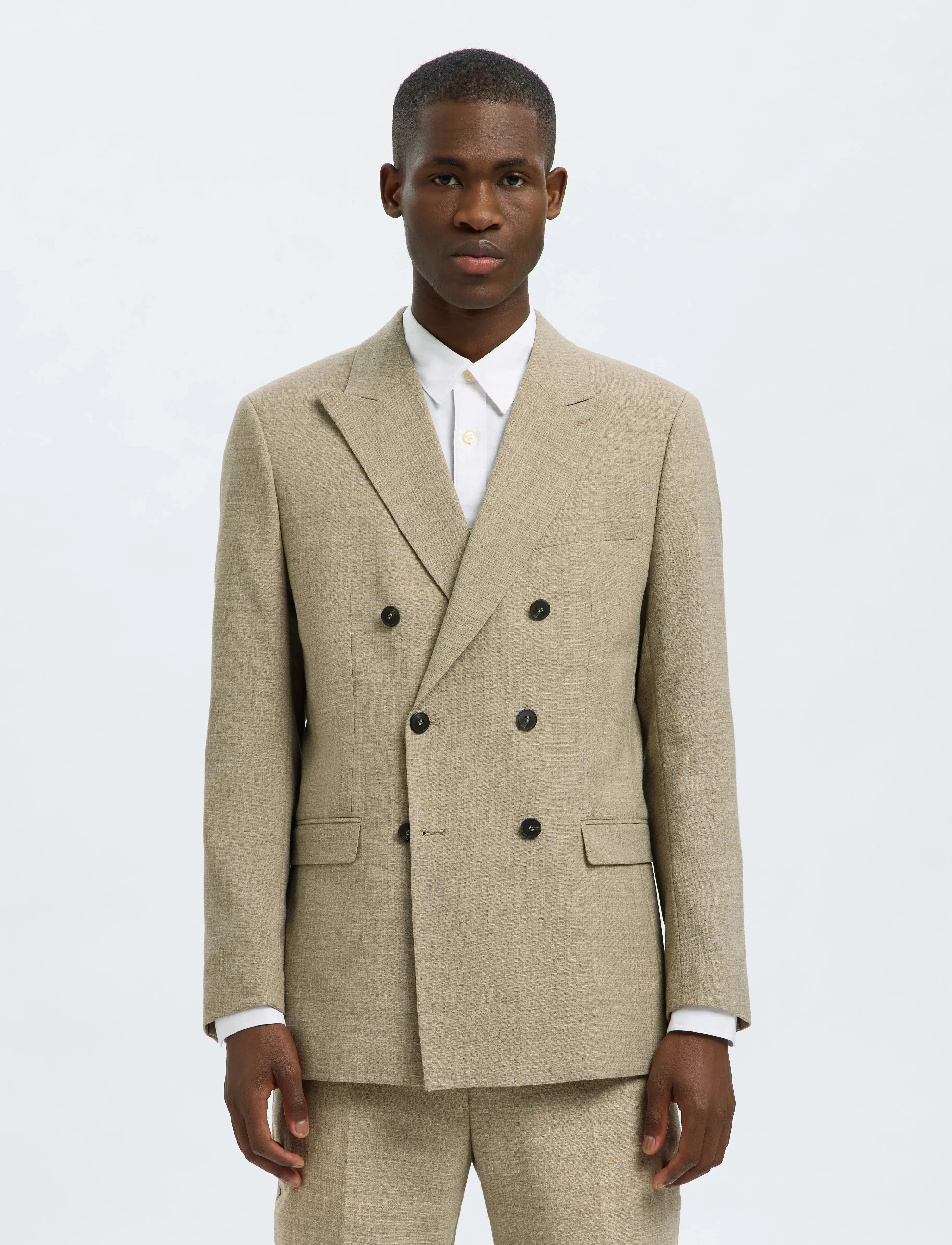 Selected SLHSLIM-OASIS SUN DB BLZ - Kollektionen - SAND / beige