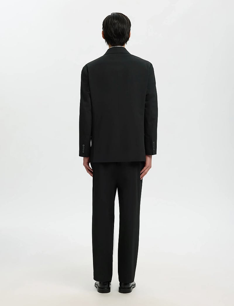 Selected - SLMRELAXED-LIAM DB BLZ NOOS - dubbelknäppta kavajer - black - 2