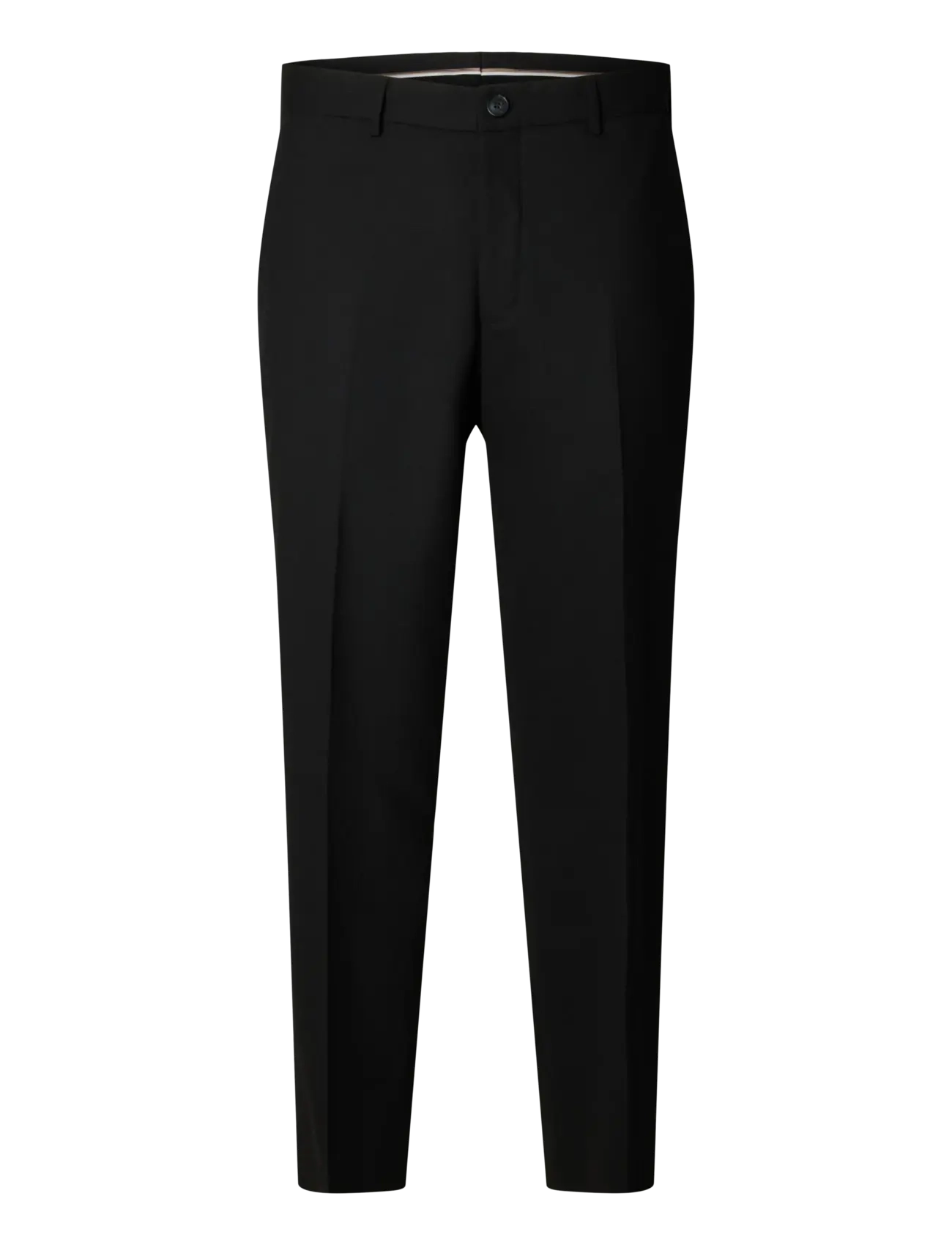Selected SLMRELAXED-LIAM TRS - NOOS - Trousers - BLACK / black