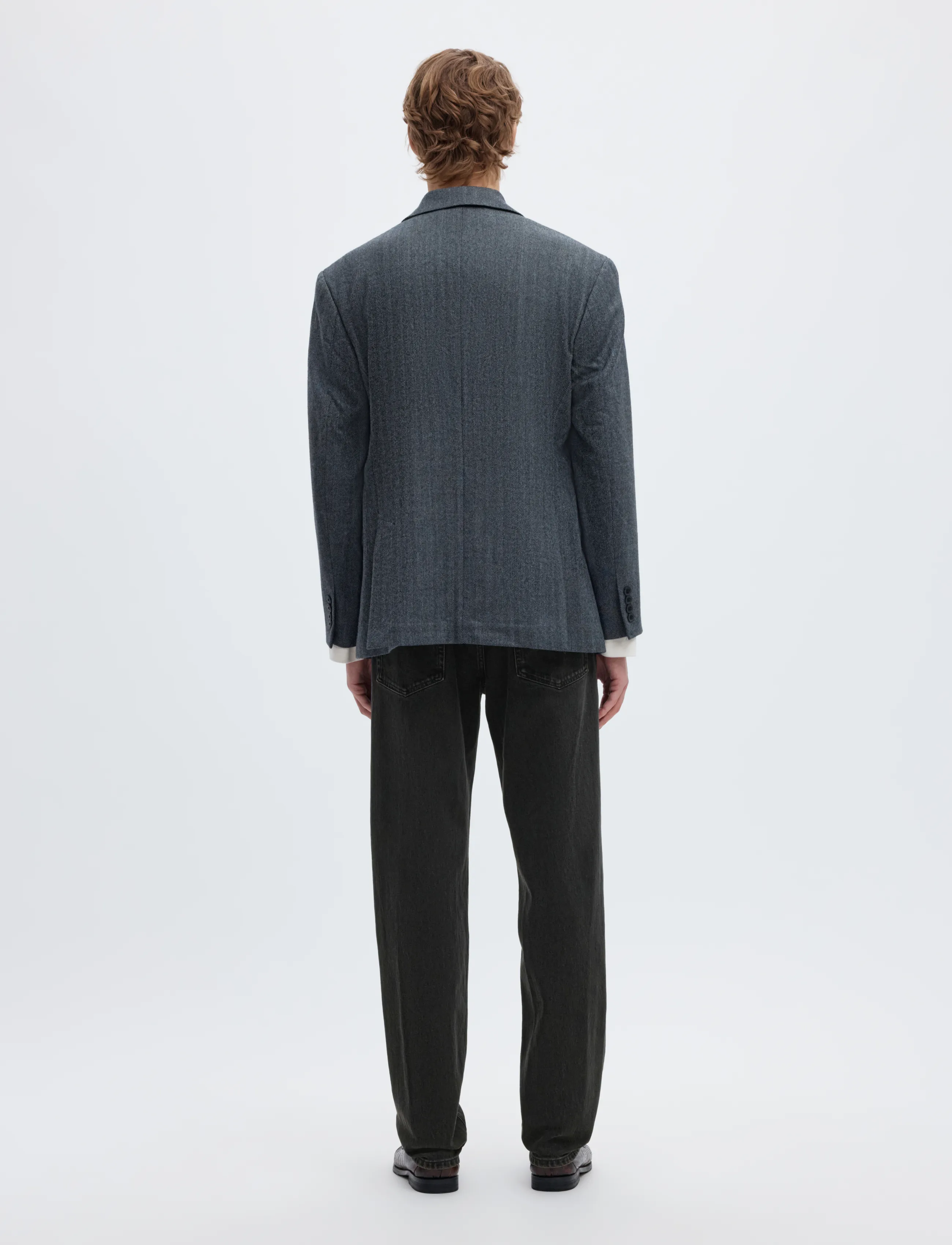 Selected - SLM196-STRAIGHT BEN KORI JEANS NOOS - normale jeans - black denim - 2