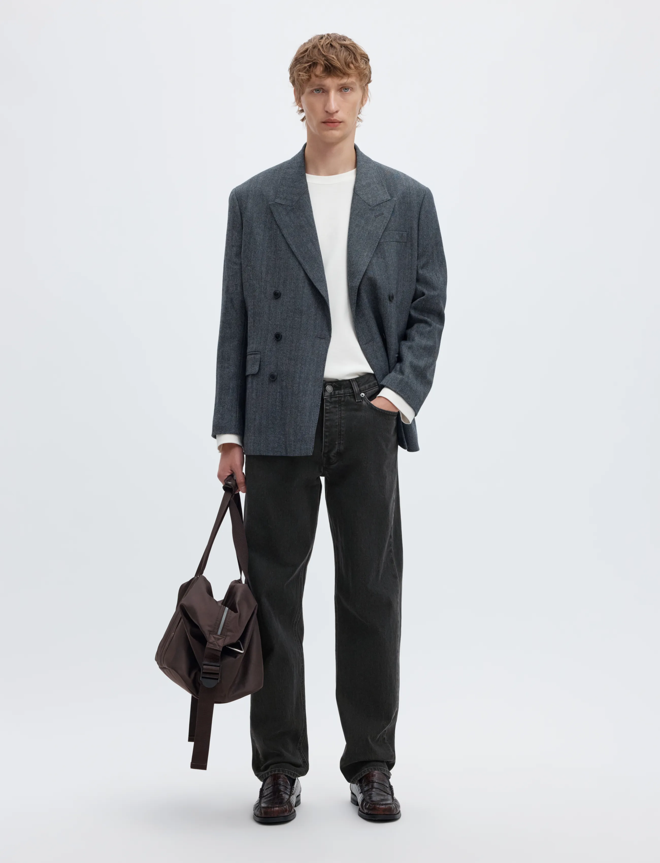 Selected - SLM196-STRAIGHT BEN KORI JEANS NOOS - normale jeans - black denim - 5