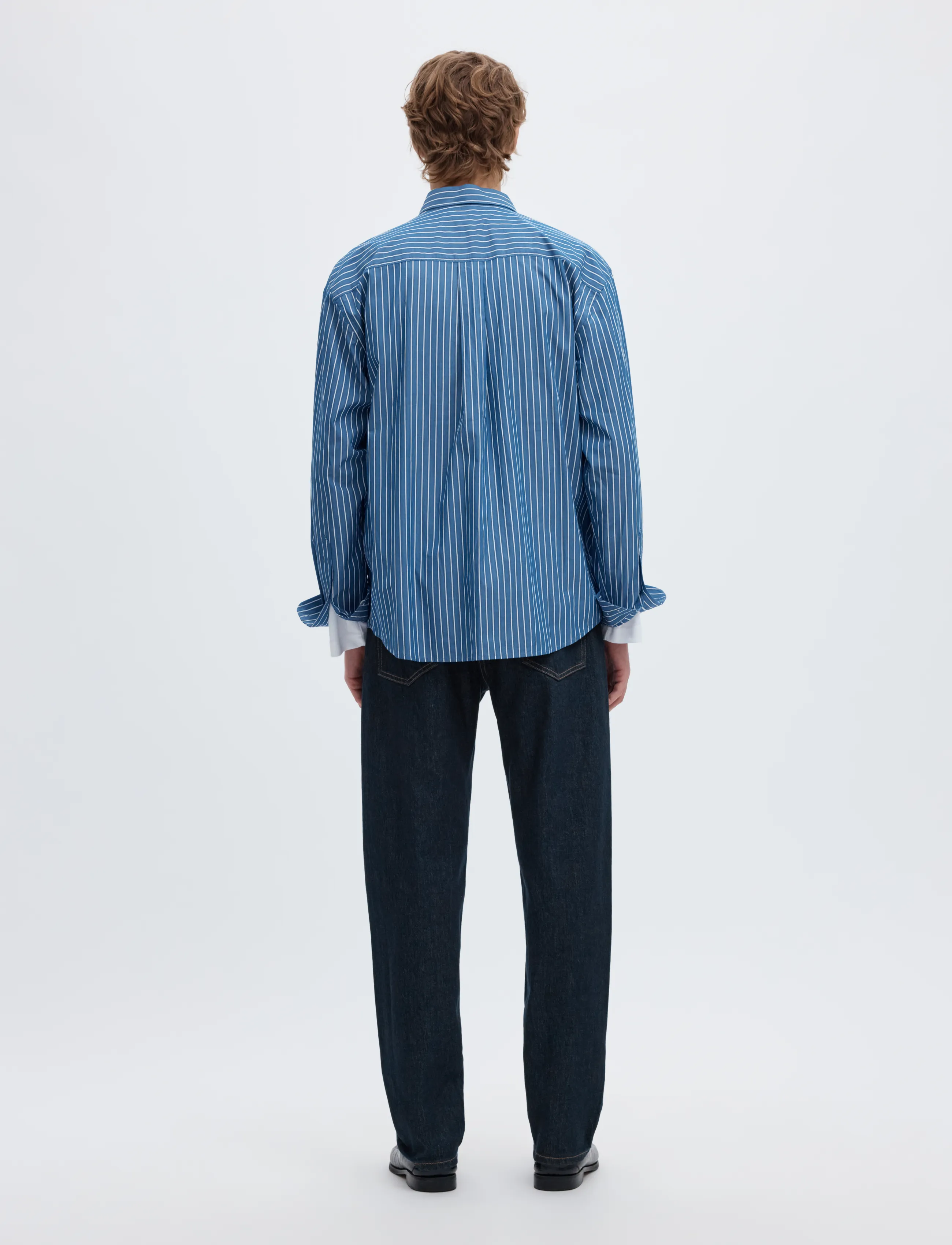 Selected - SLM196-STRAIGHT BEN KORI JEANS NOOS - klassikalised teksad - dark blue denim - 2