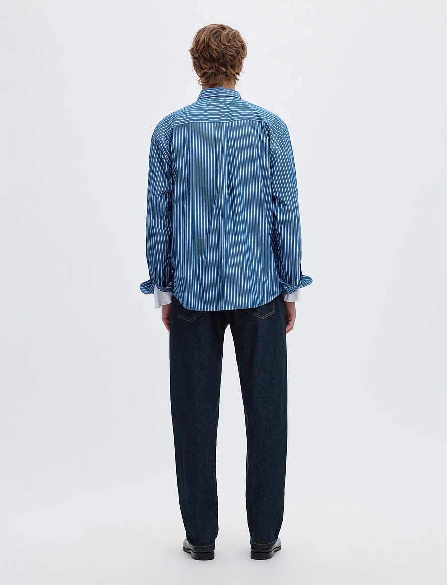 Selected - SLM196-STRAIGHT BEN KORI JEANS NOOS - regular jeans - dark blue denim - 2