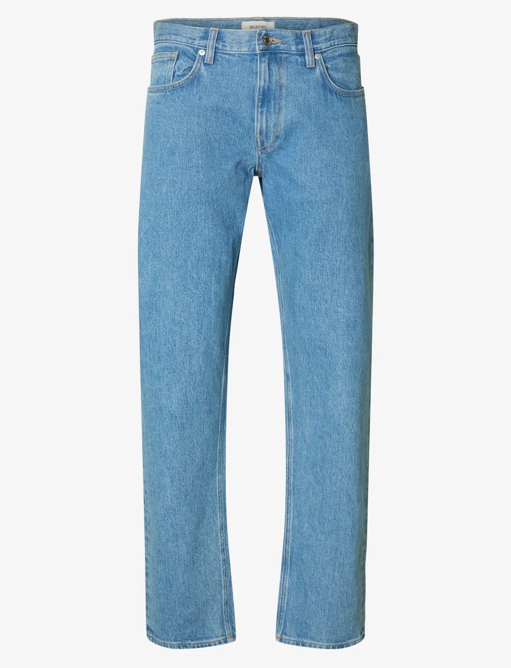 Selected - SLH196-STRAIGHT BEN KORI JEANS NOOS - regular jeans - light blue denim - 1